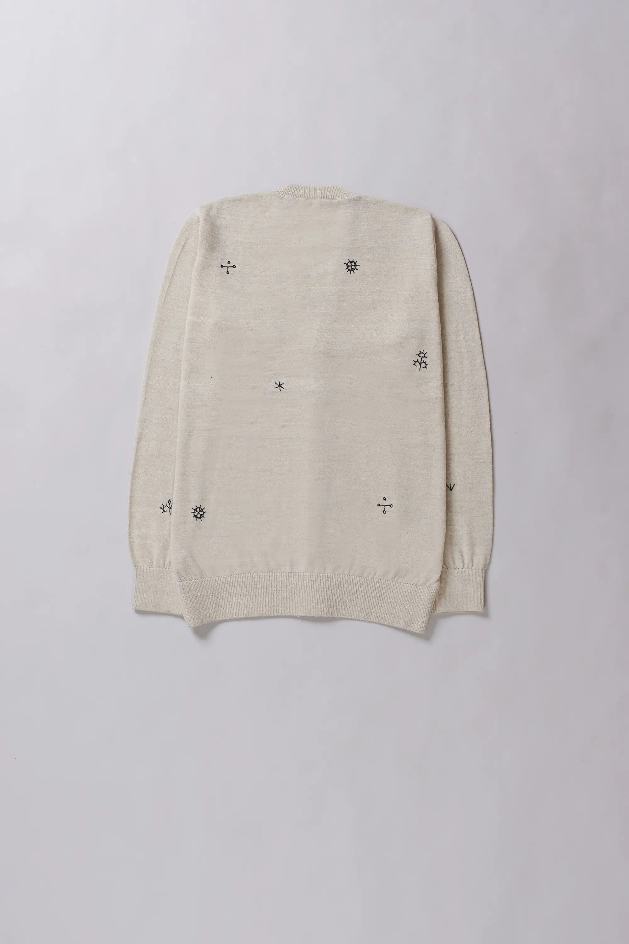 Valere Ecru Men's Cardigan