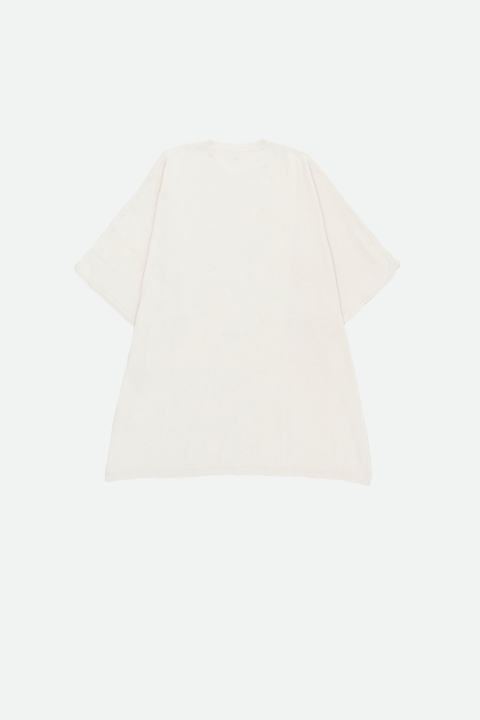 UNDYED COTTON KNITTED T-SHIRT