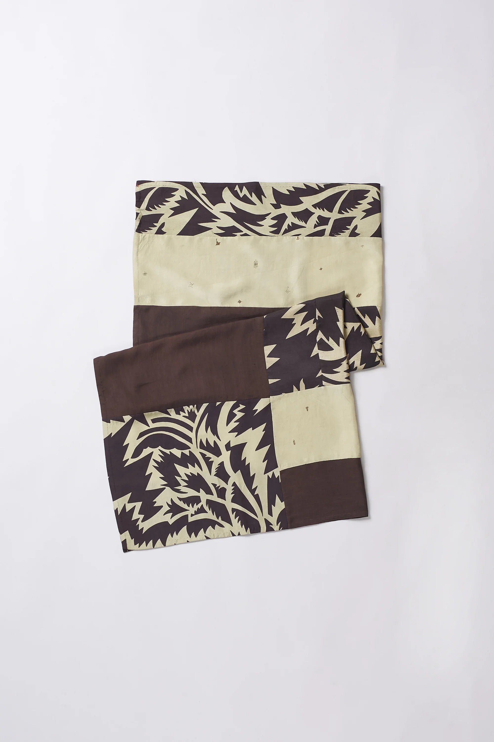 Patchwork Square Scarf in Silk