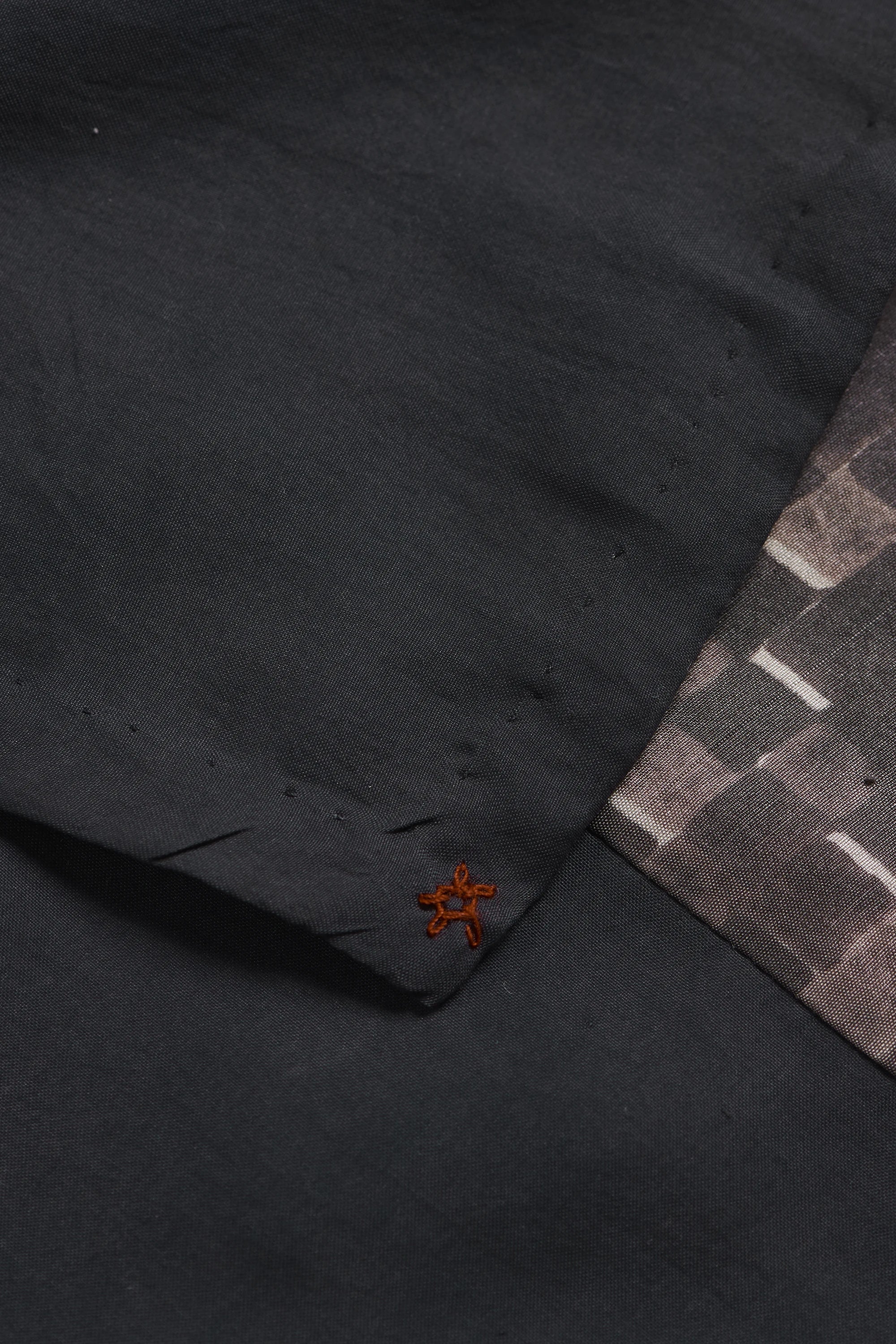 Square Scarf in Silk Patchwork