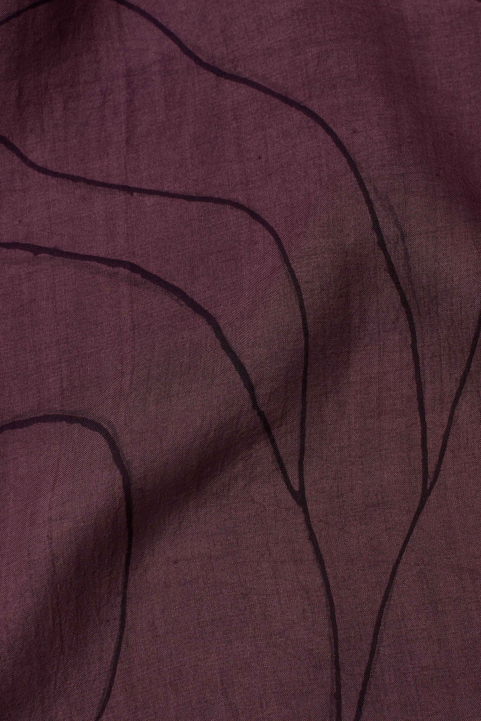 Hand Painted Silk Dress