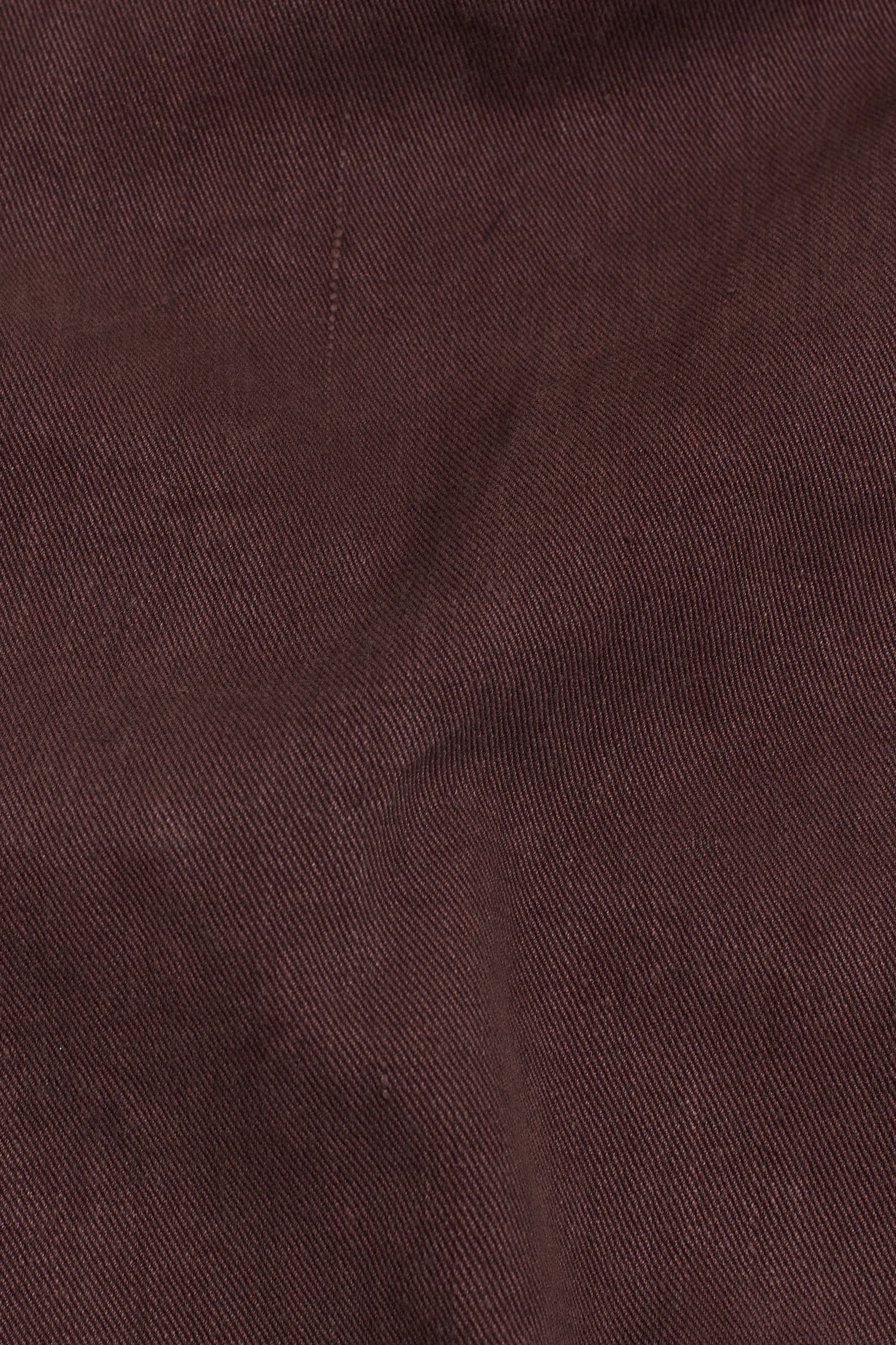 Burnt Umber Shirt with Patch Pocket