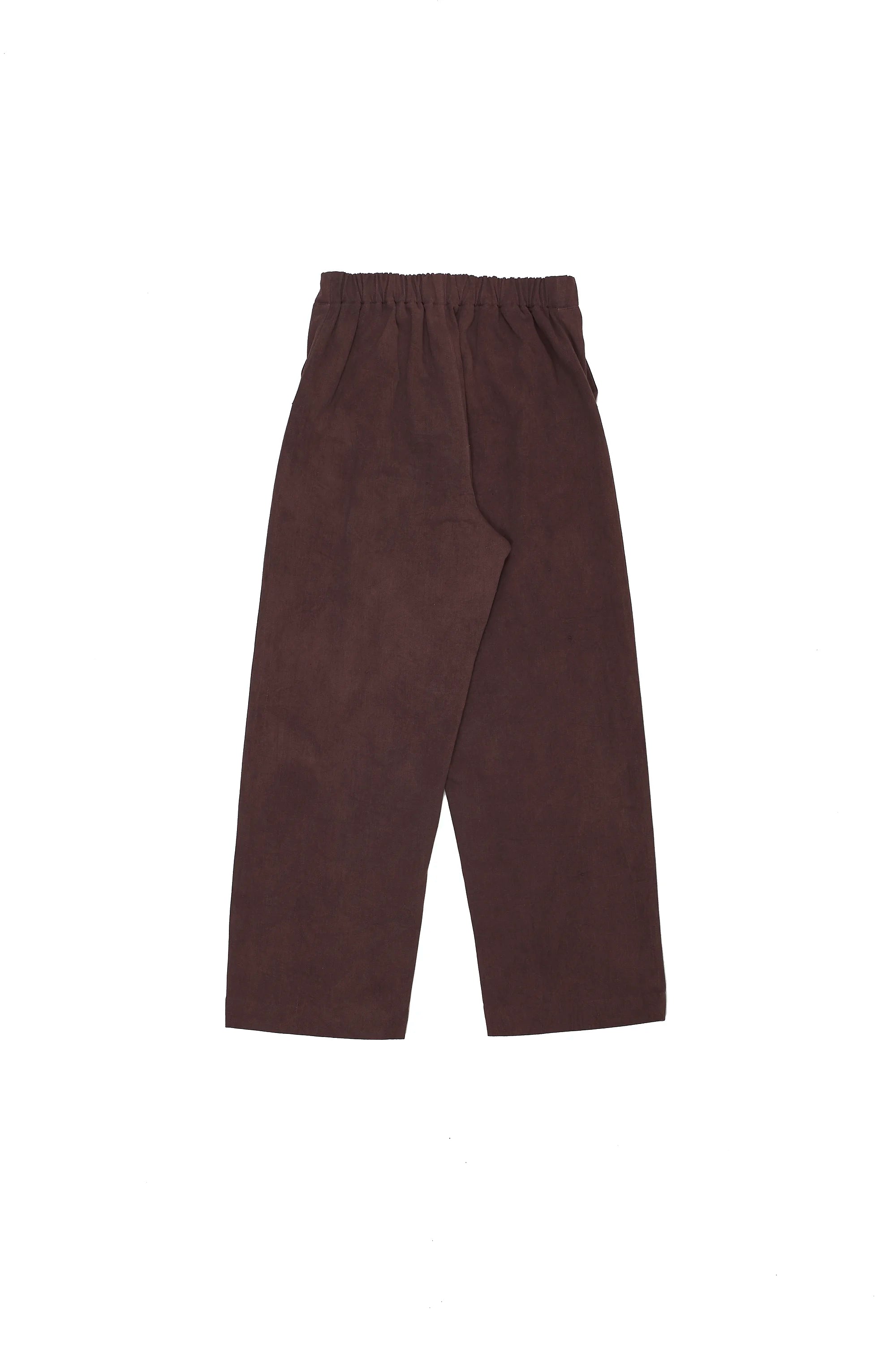 Burnt Umber Handspun Denim Pant