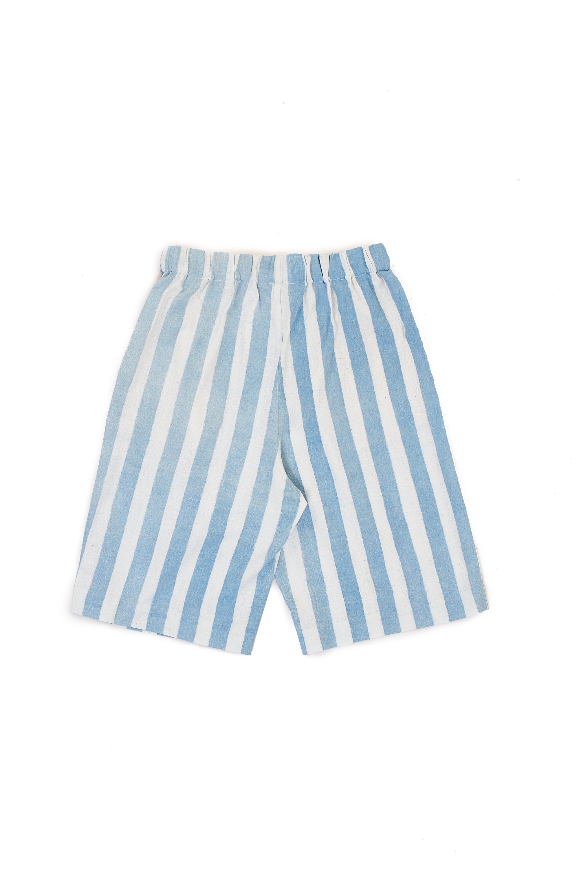STRIPED COTTON SUMMER SHORT