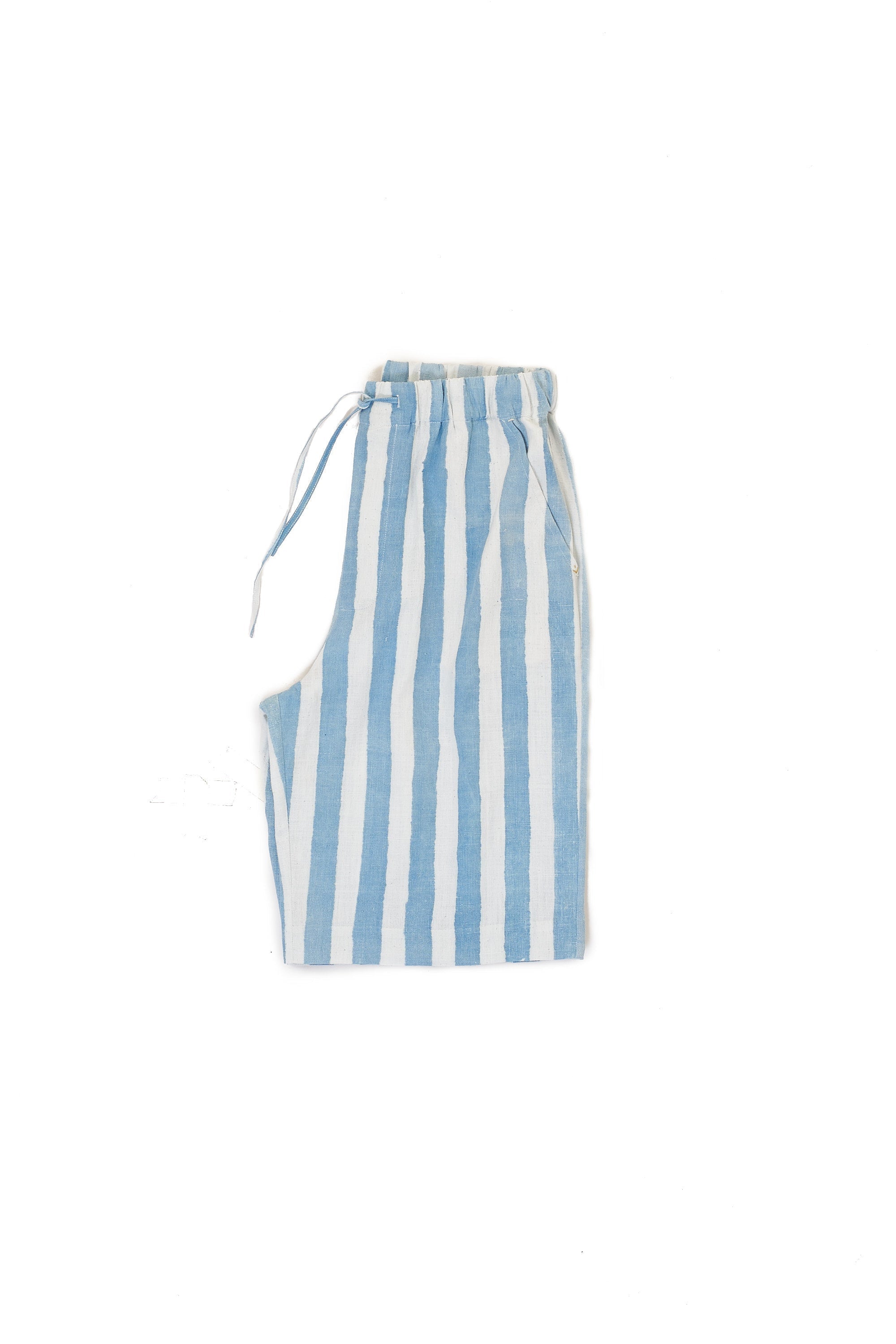 STRIPED COTTON SUMMER SHORT