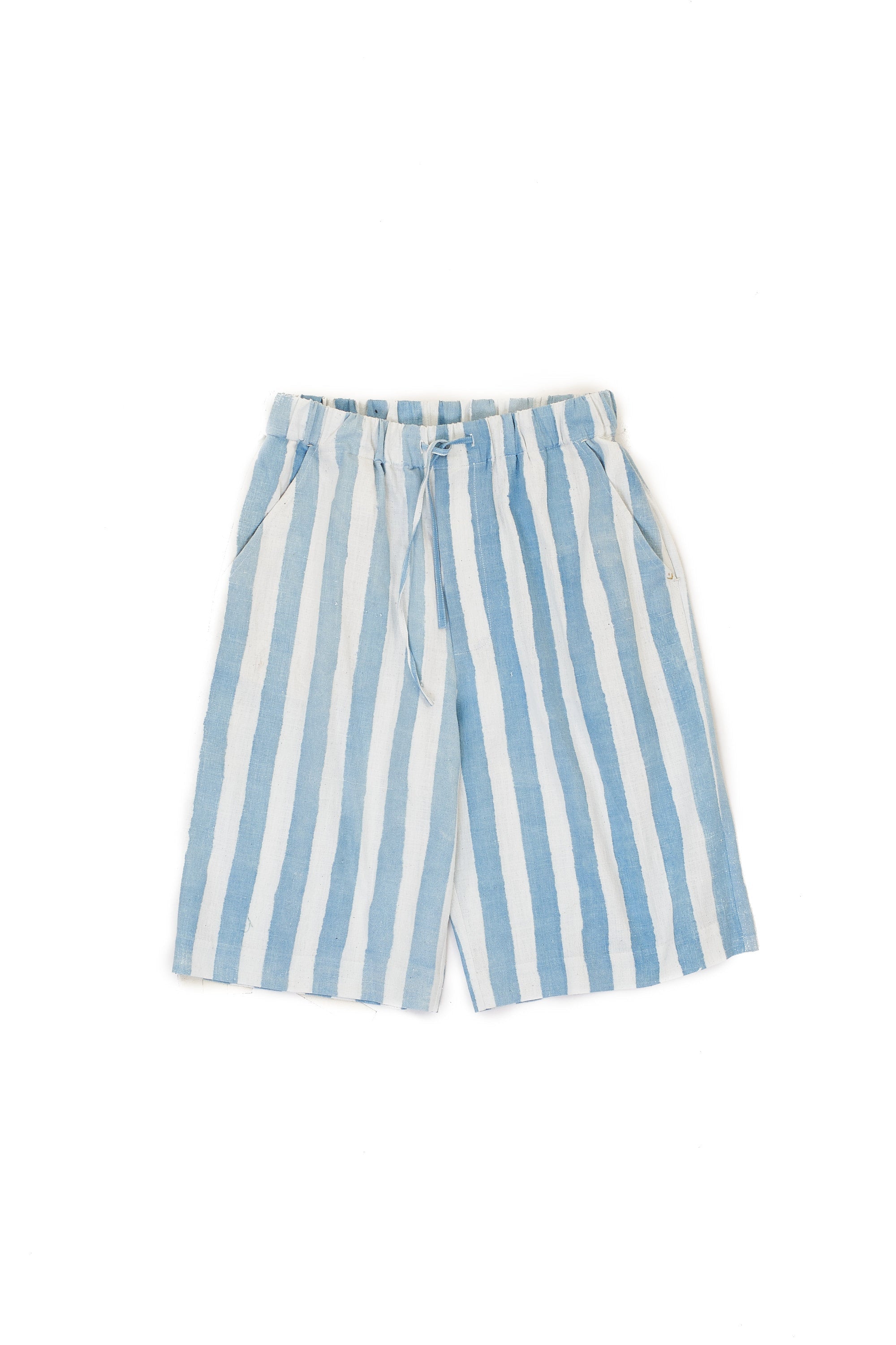 STRIPED COTTON SUMMER SHORT