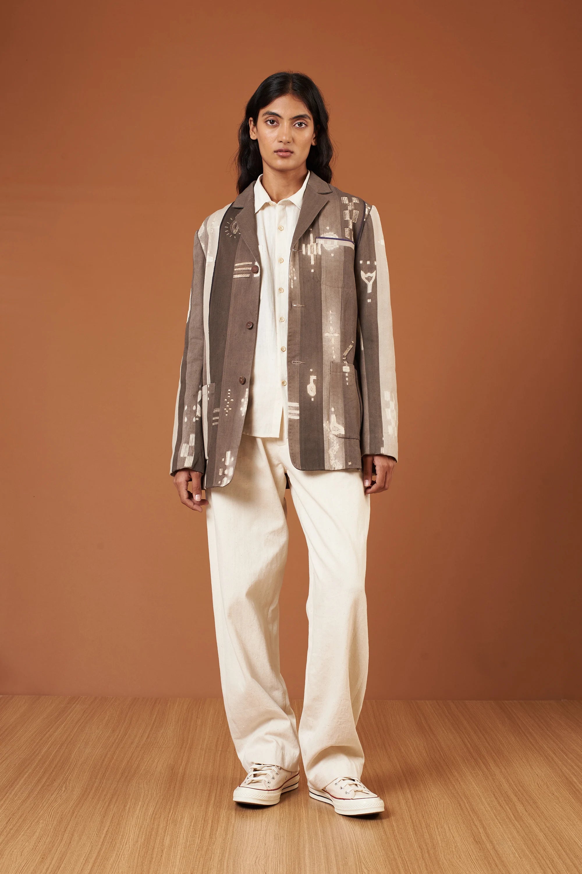 Oversized Jacket in Organic Cotton