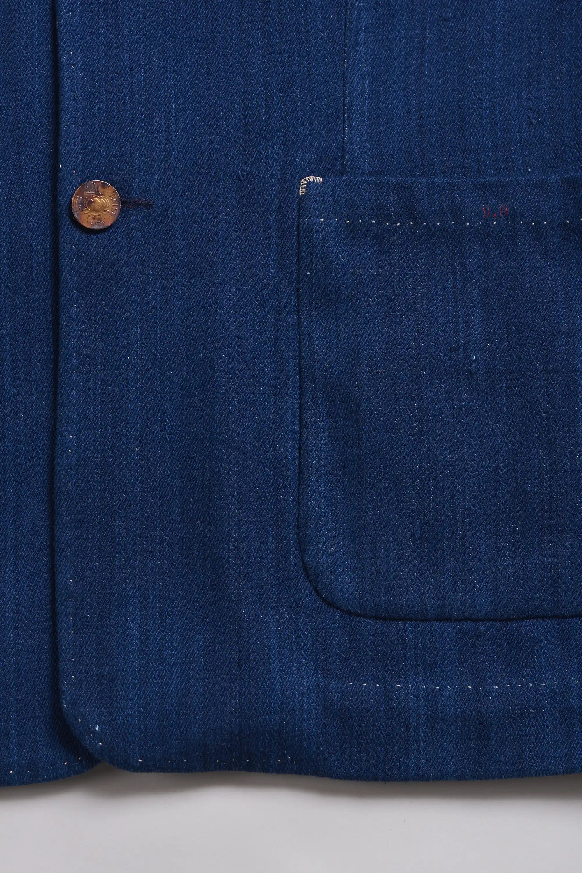 Indigo Denim Worker Jacket