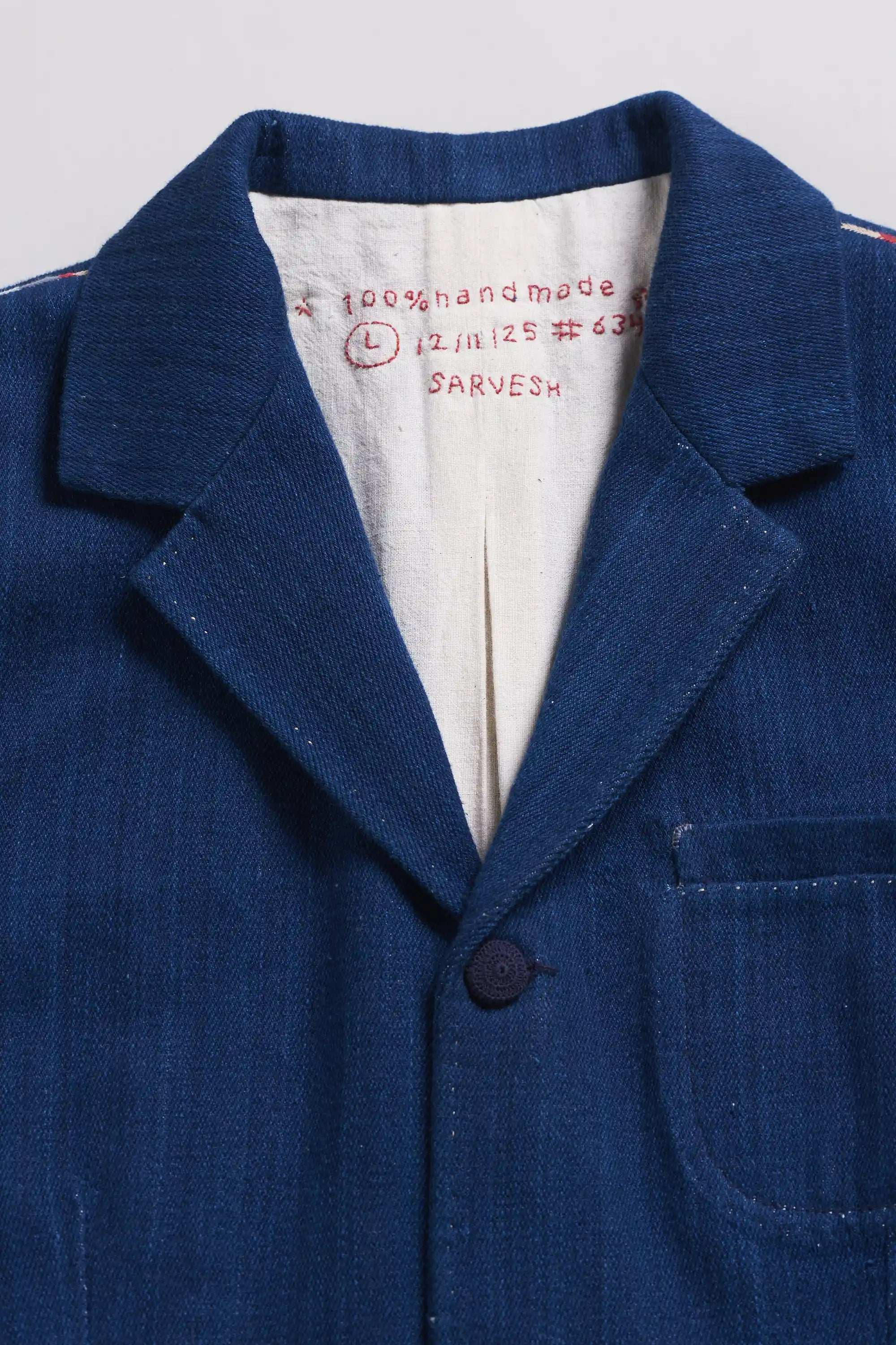 Indigo Denim Worker Jacket