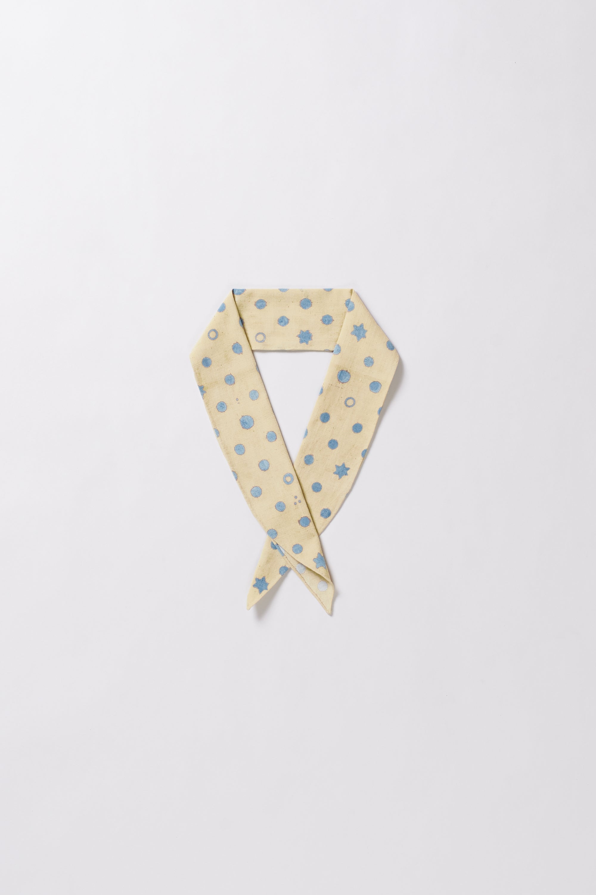 Cotton bandana in whiskey gold