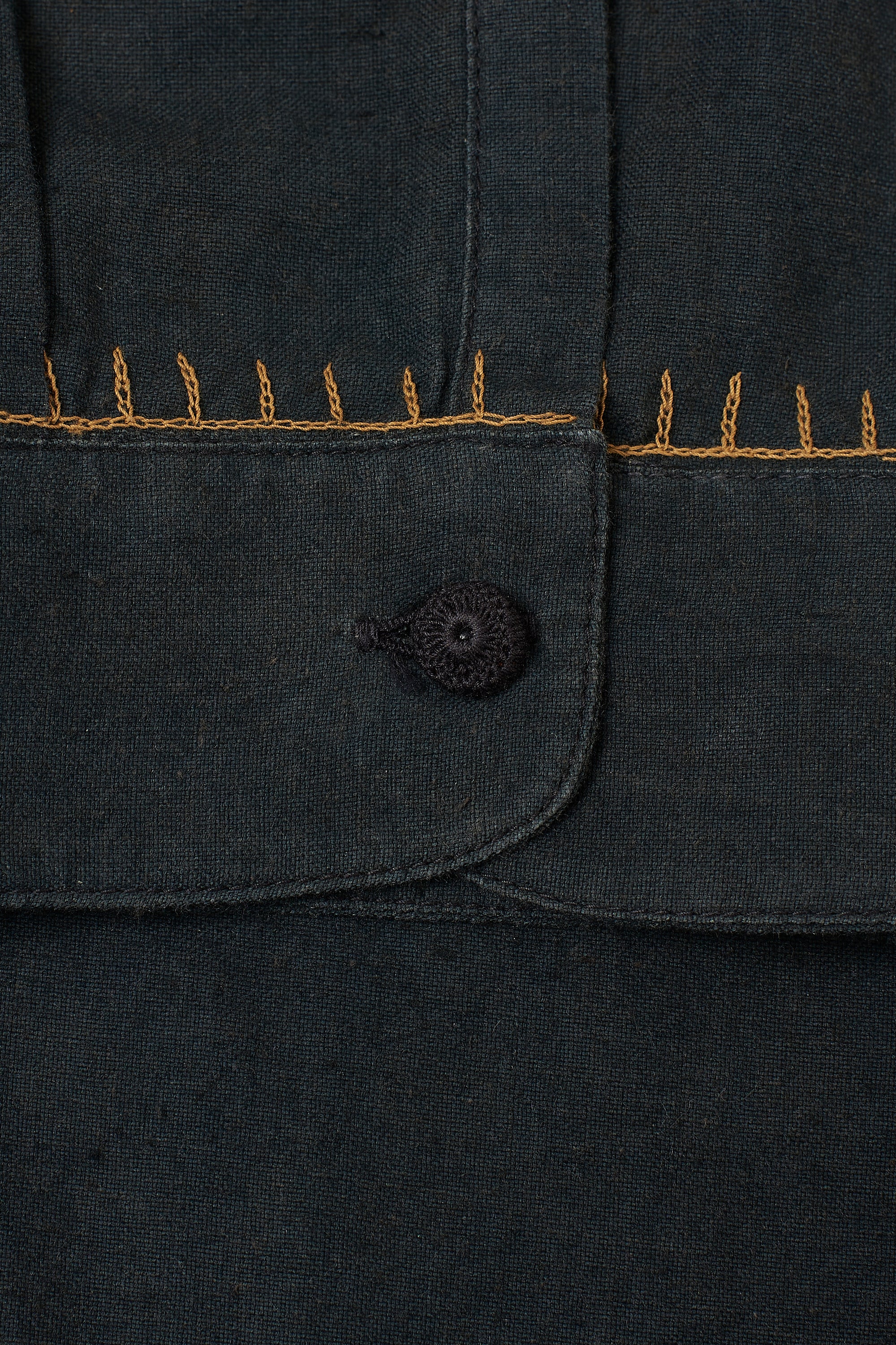 Midnight Indigo Cotton Unisex Shirt