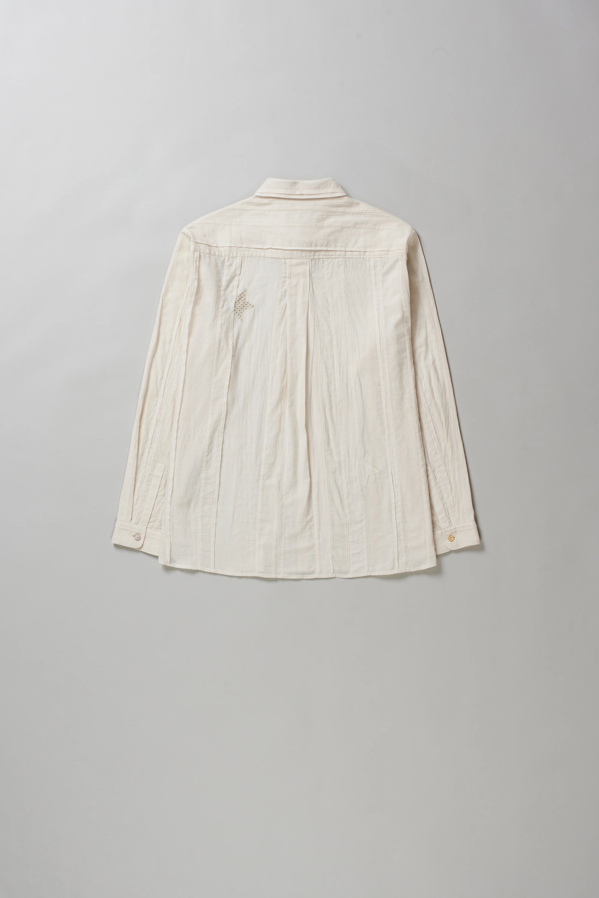 Relaxed Fit Mul Shirt in Ecru