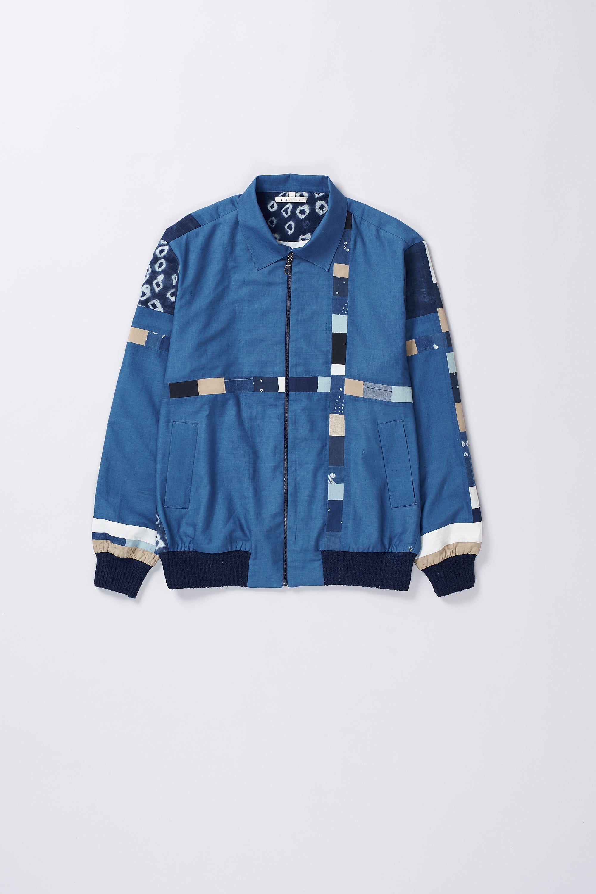 Jacket in shade of indigo