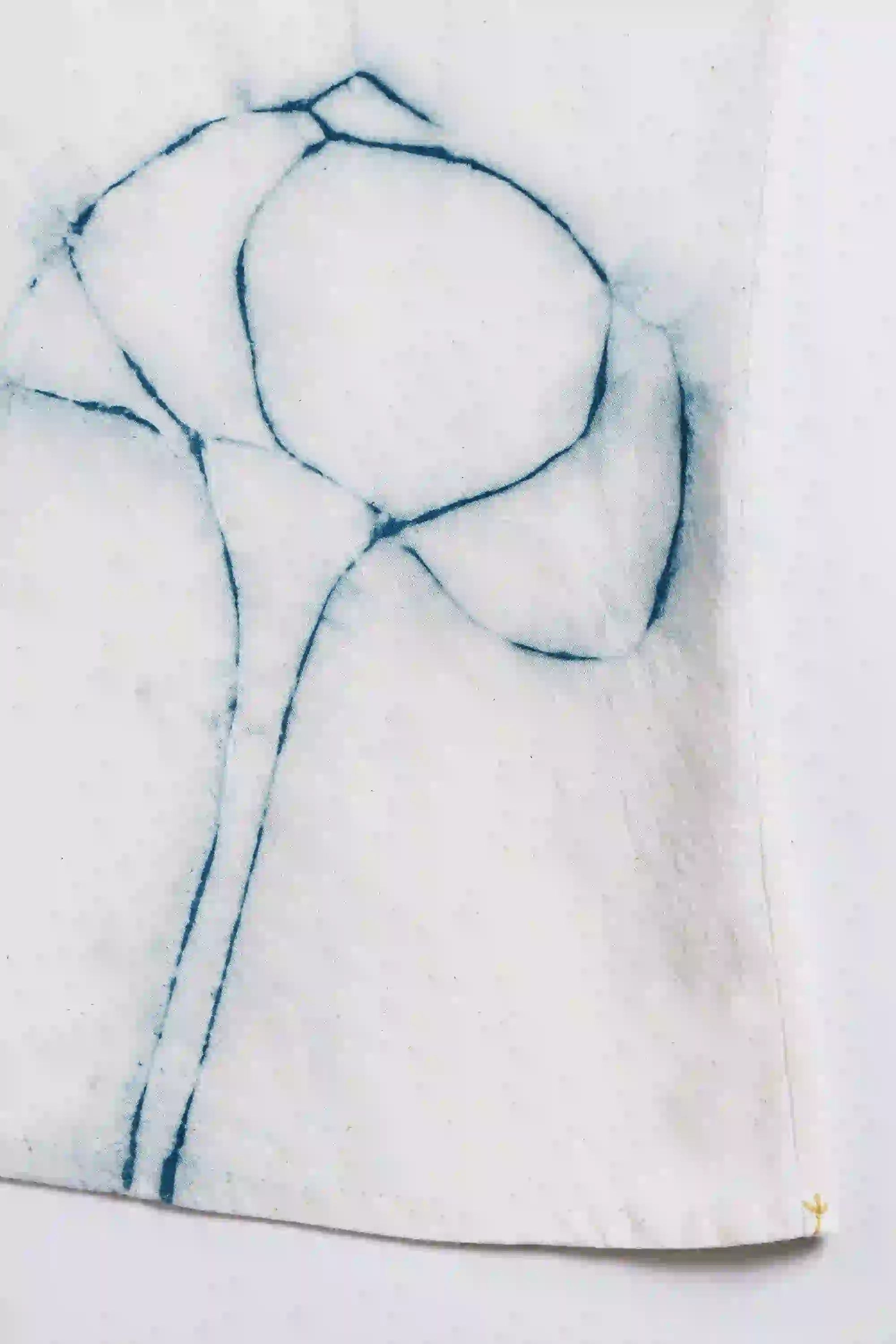 Orfeau Ecru Shibori Top