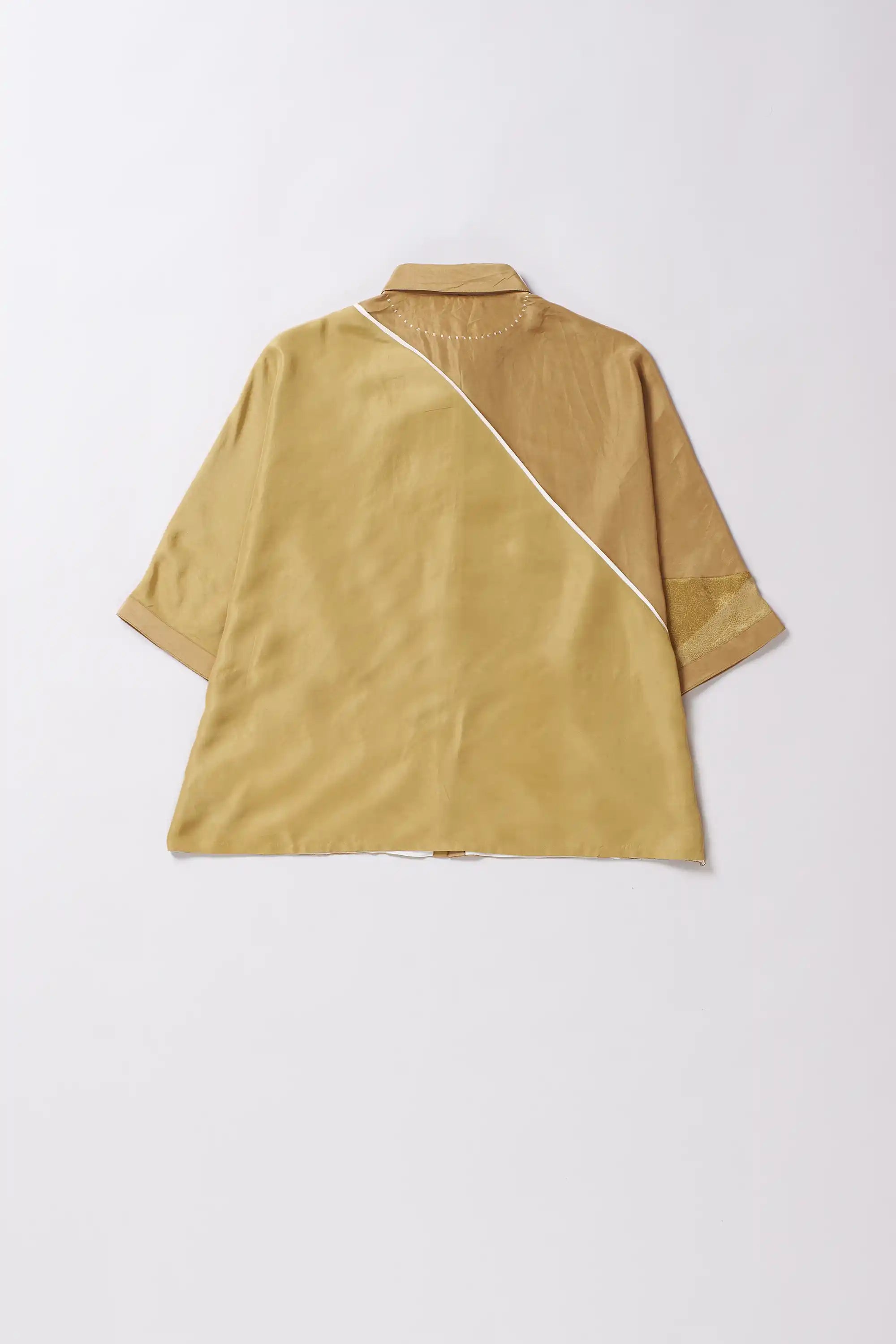 Ochre yellow shirt