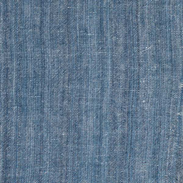 Hand-Woven Cotton / Linen Chambray Fabric