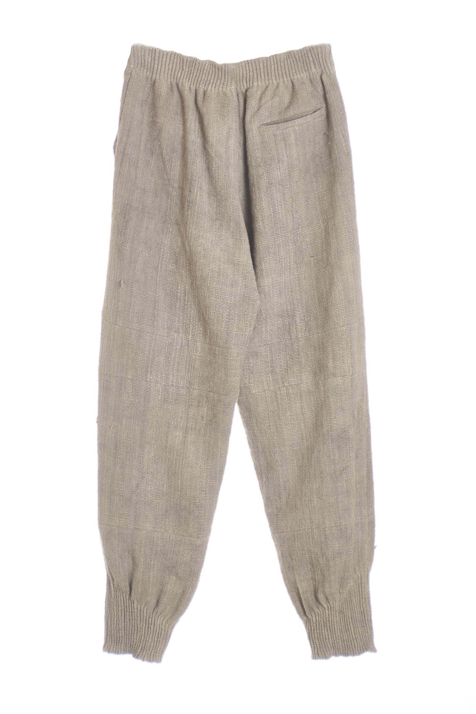 GRAY ORGANIC COTTON JOGGERS