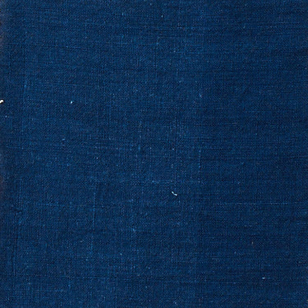 Ocean Indigo / Hand-Spun / Hand-Woven / Organic Cotton Fabric