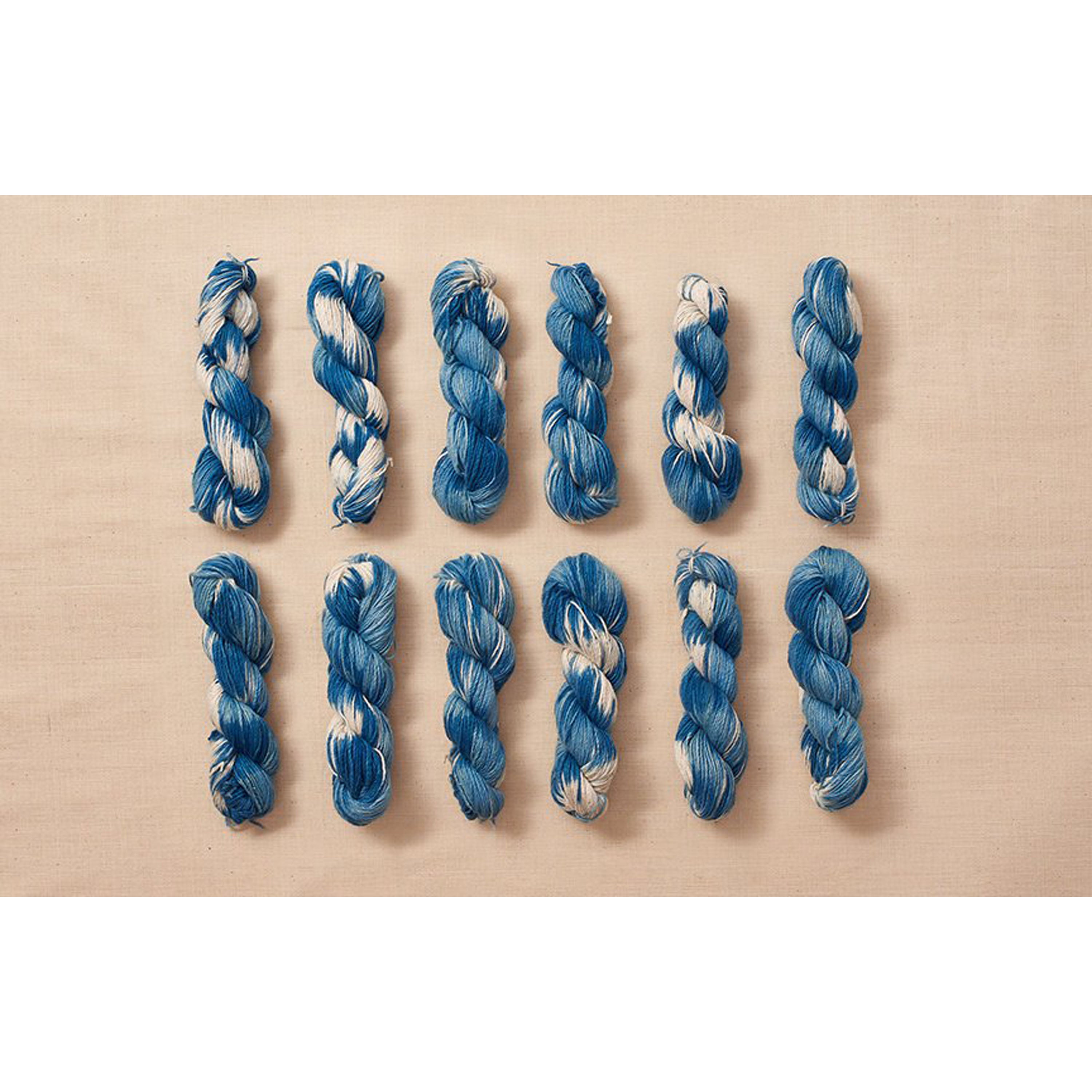 Resist Indigo Sweater'S Worth Of Yarn