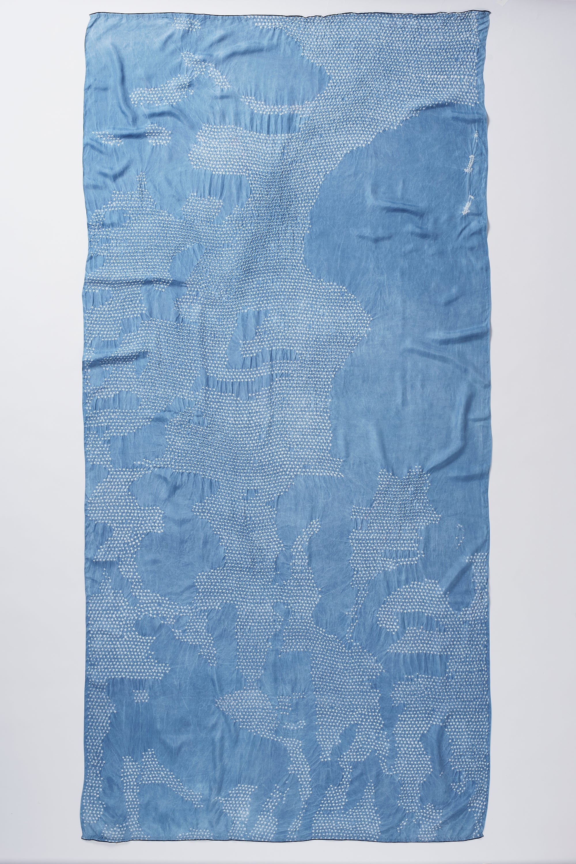 LIGHT INDIGO DYED SHAWL