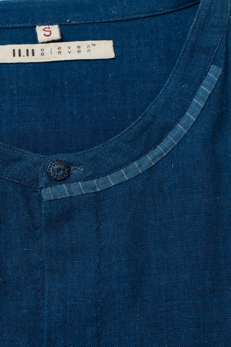 MEDIUM INDIGO COTTON SHIRT