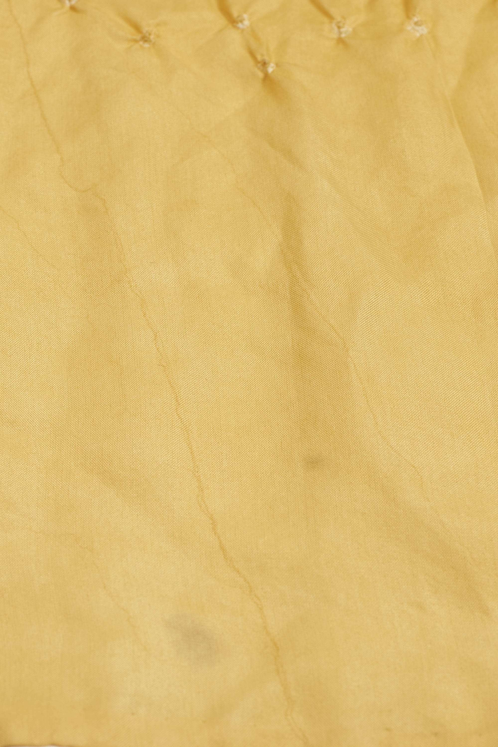 SILK SCARF IN OCHER YELLOW