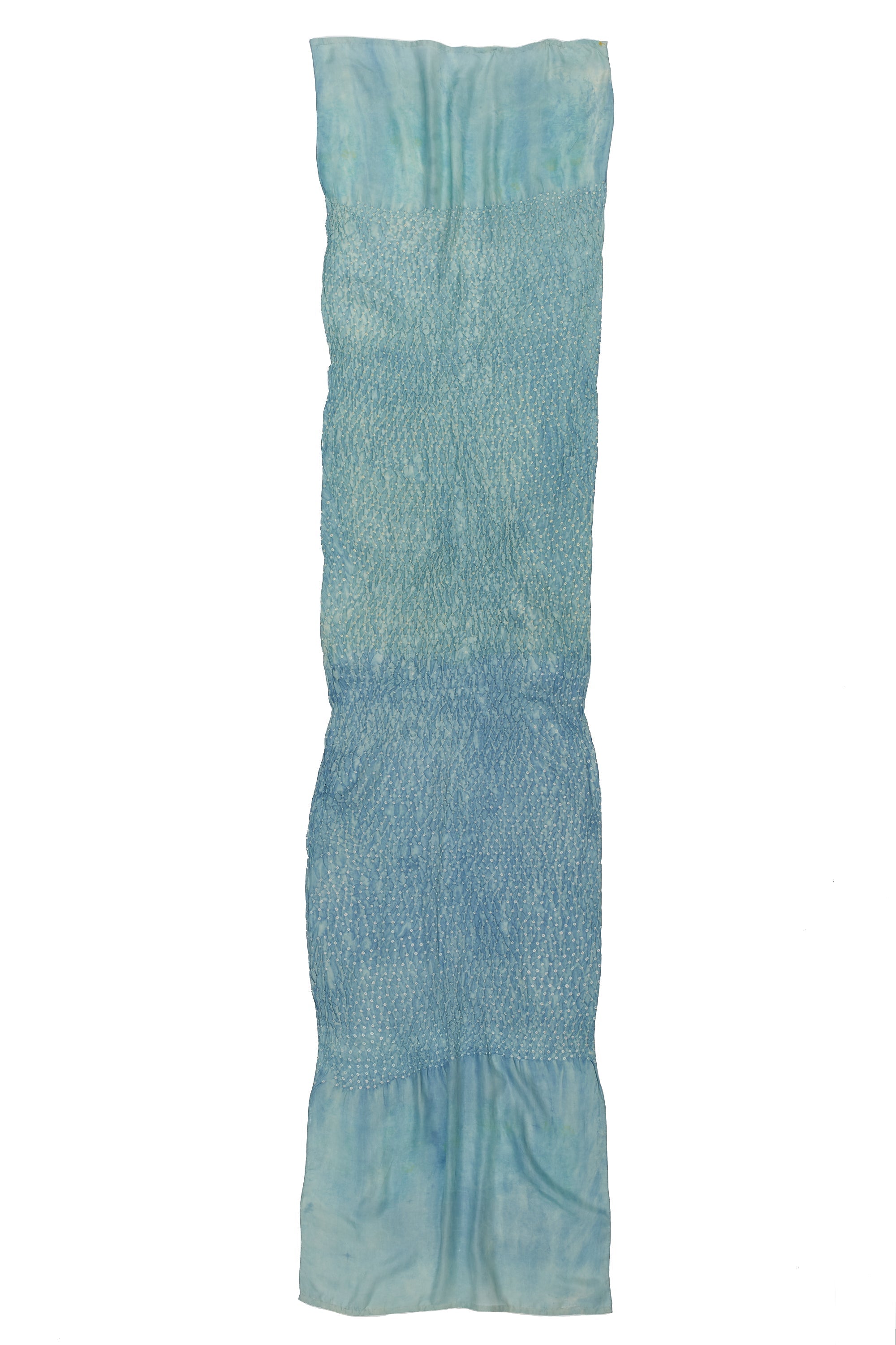 LIGHT INDIGO SILK SCARF