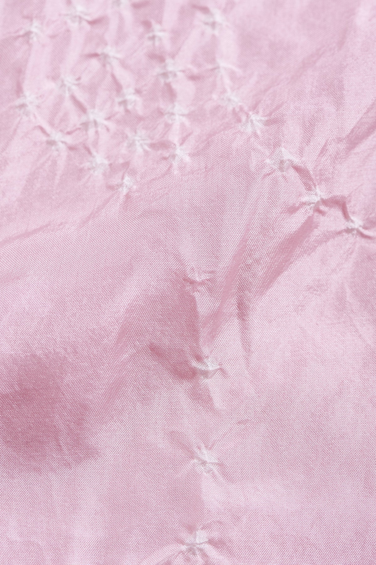 Close-up of pink fabric