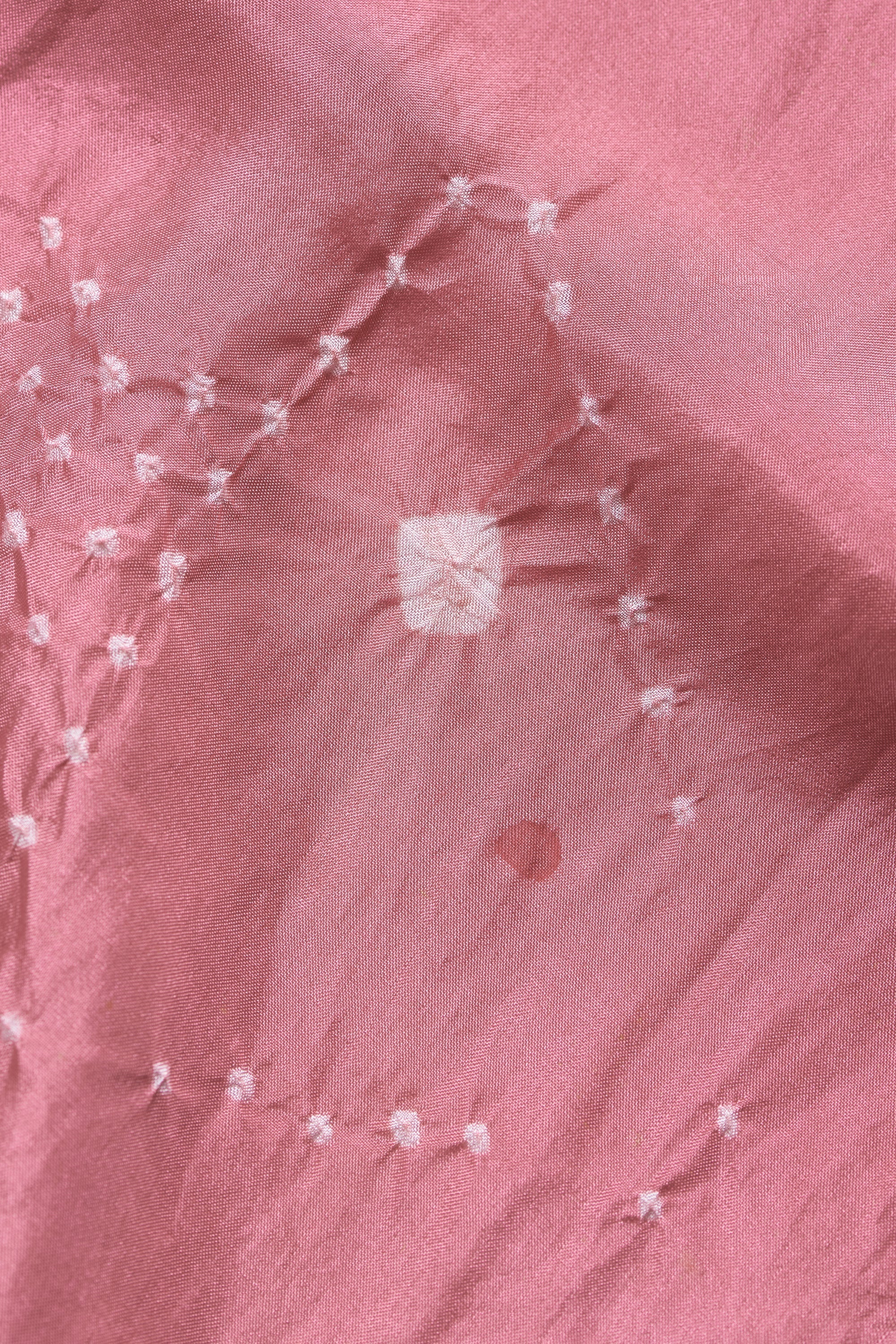 Close-up of a pink fabric