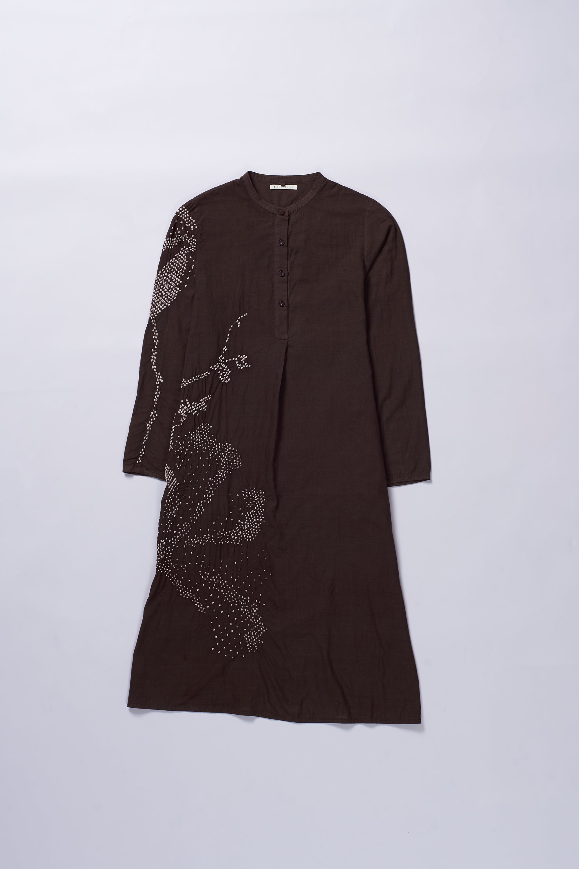BURNT UMBER WOMEN DRESS