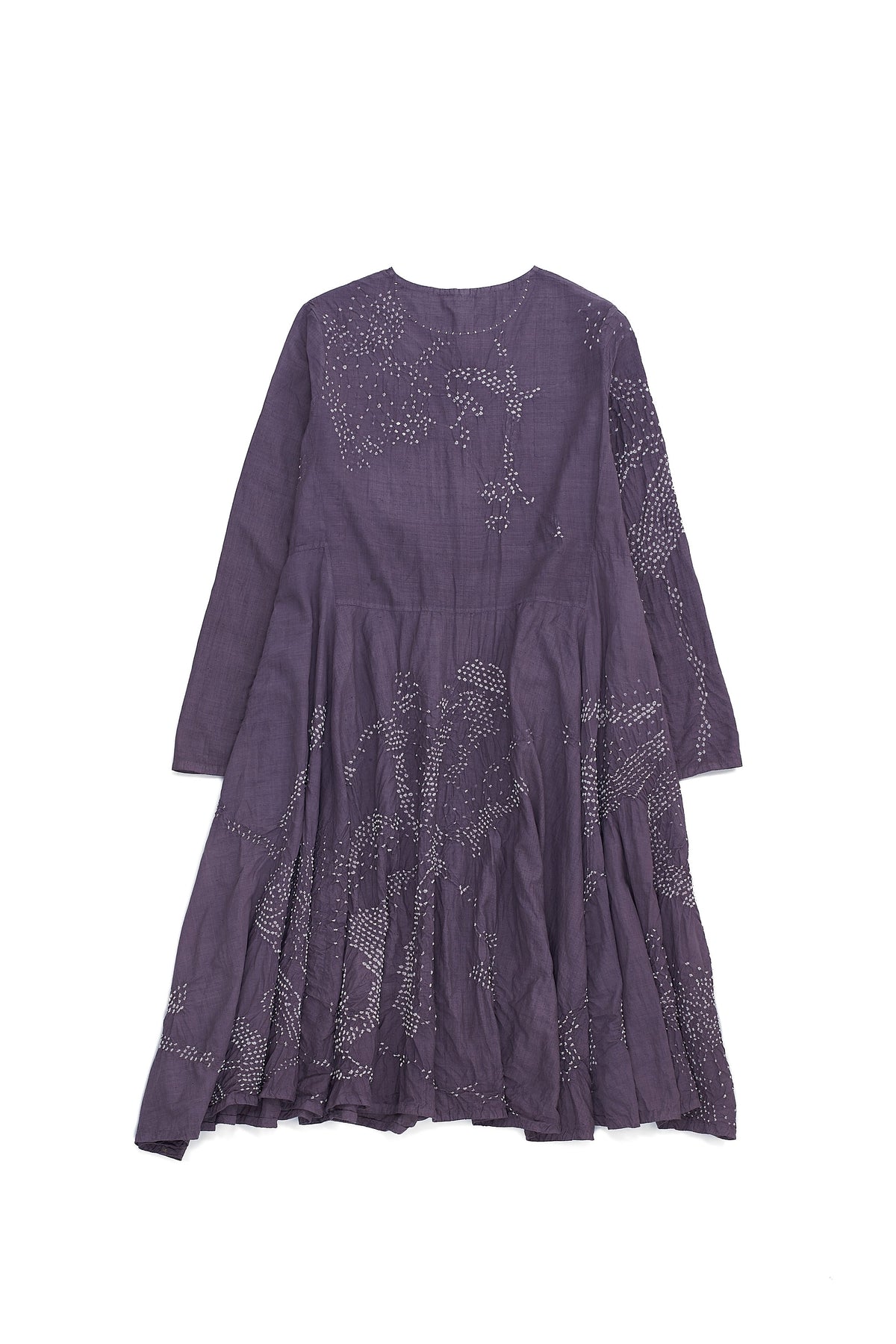Button Down Bandhani Dress