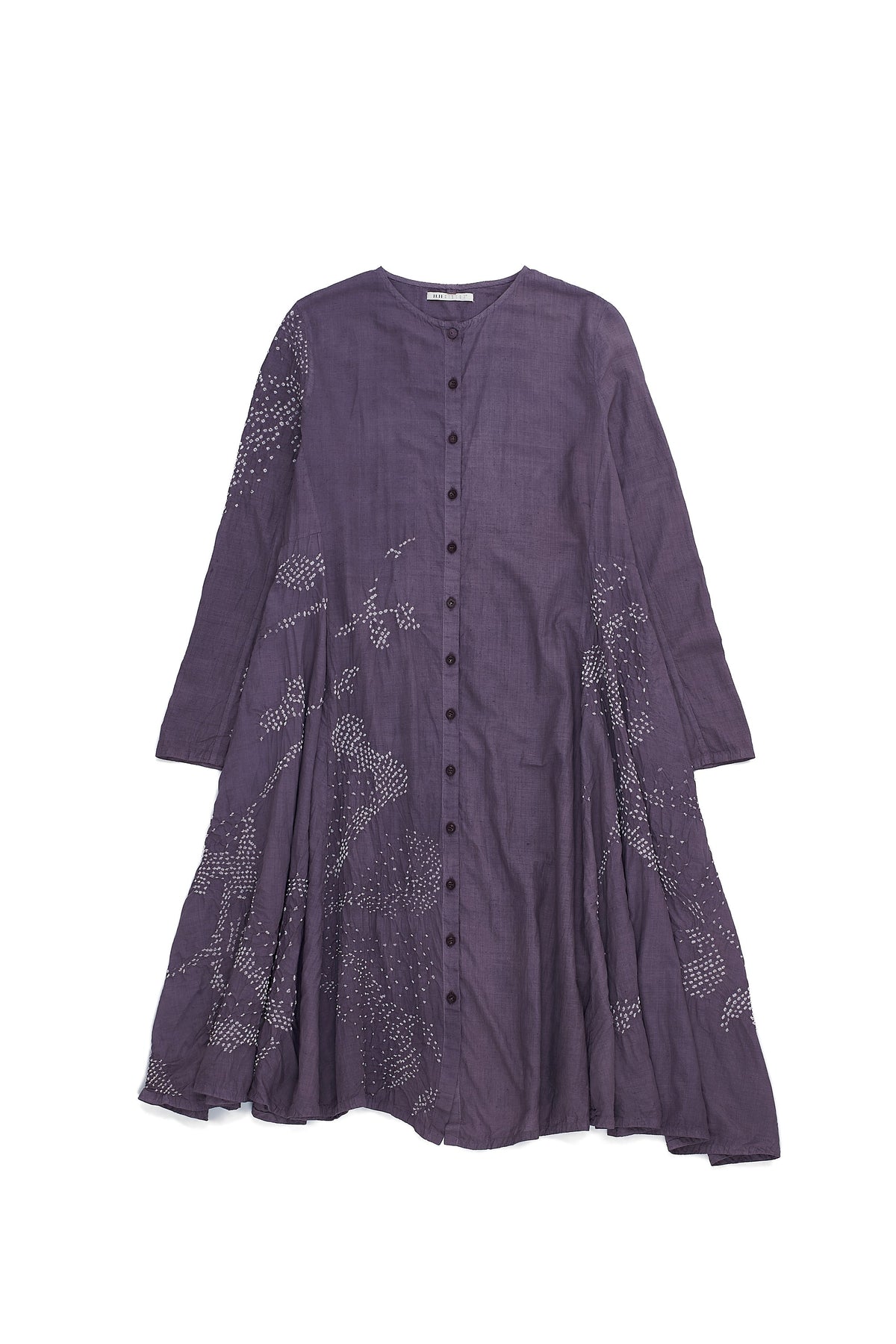 Button Down Bandhani Dress