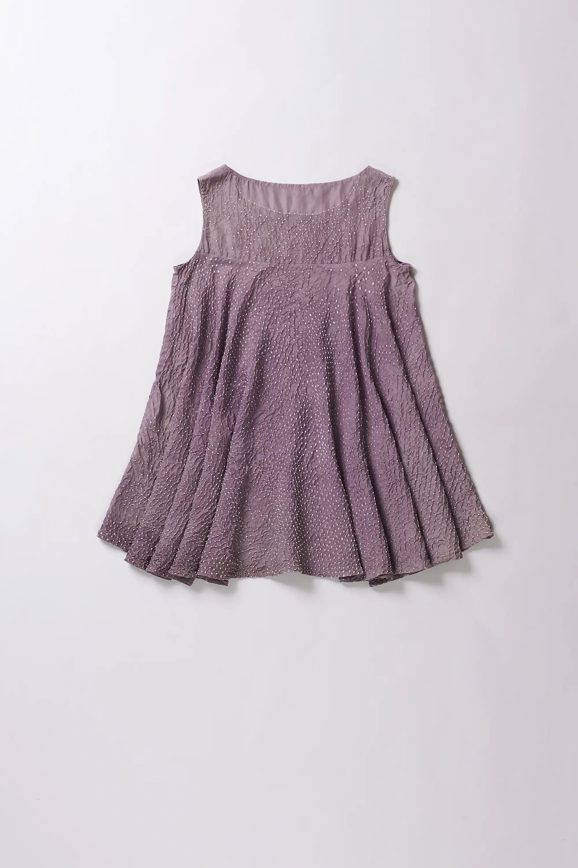 Jamun Silk Bandhani Women Dress