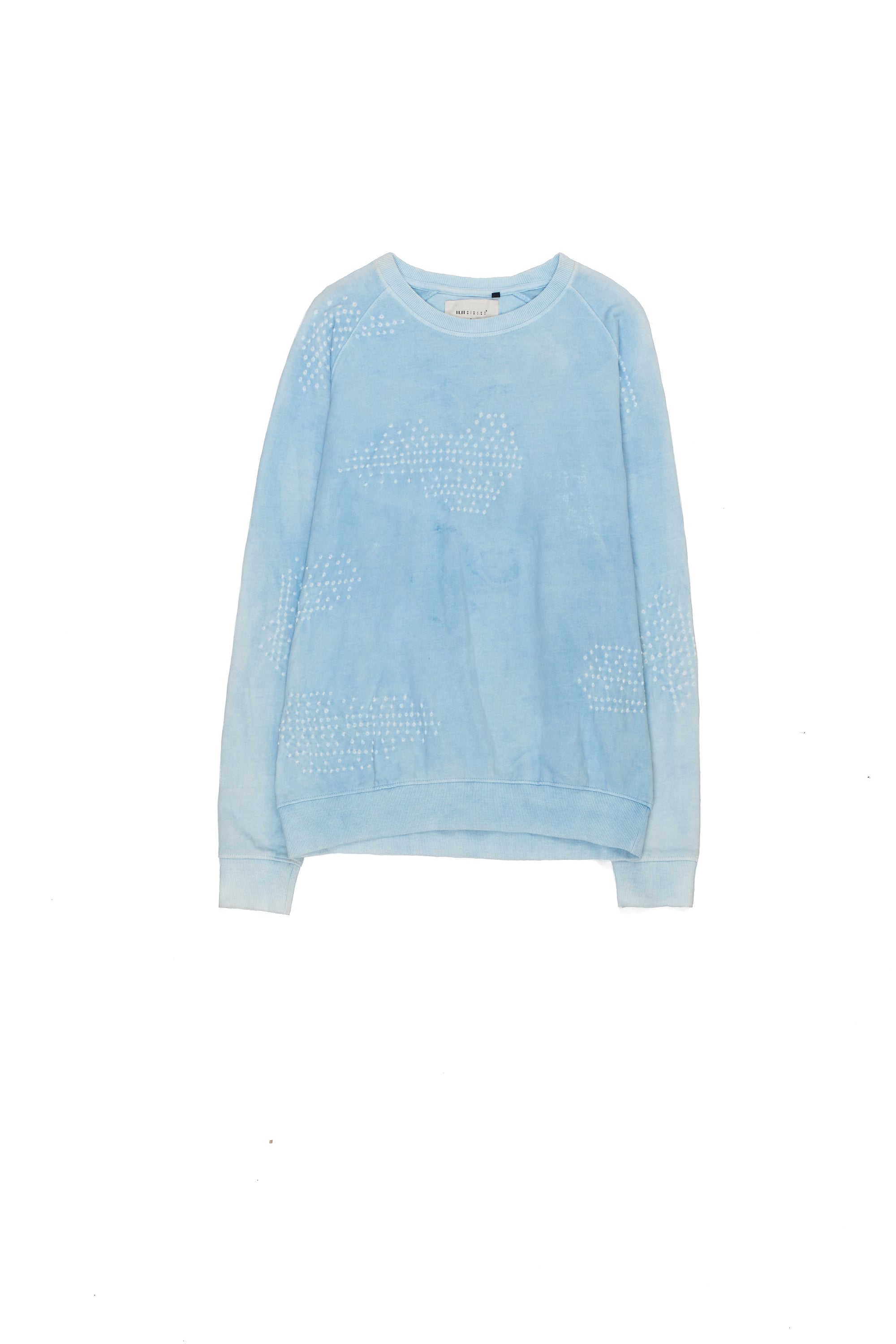 SKY INDIGO BANDHANI SWEATSHIRT