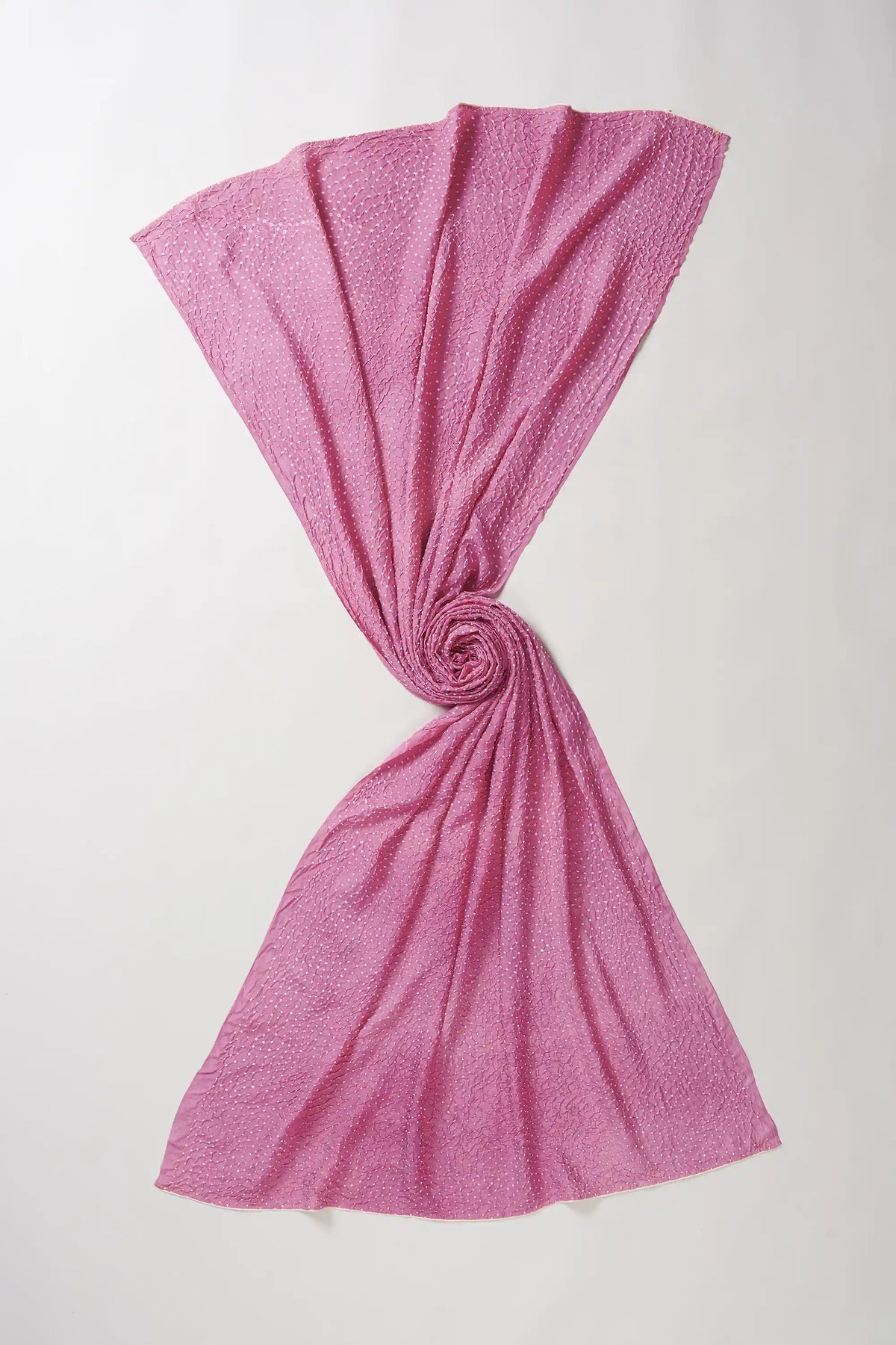Bandhani Fuschia Pink Scarf