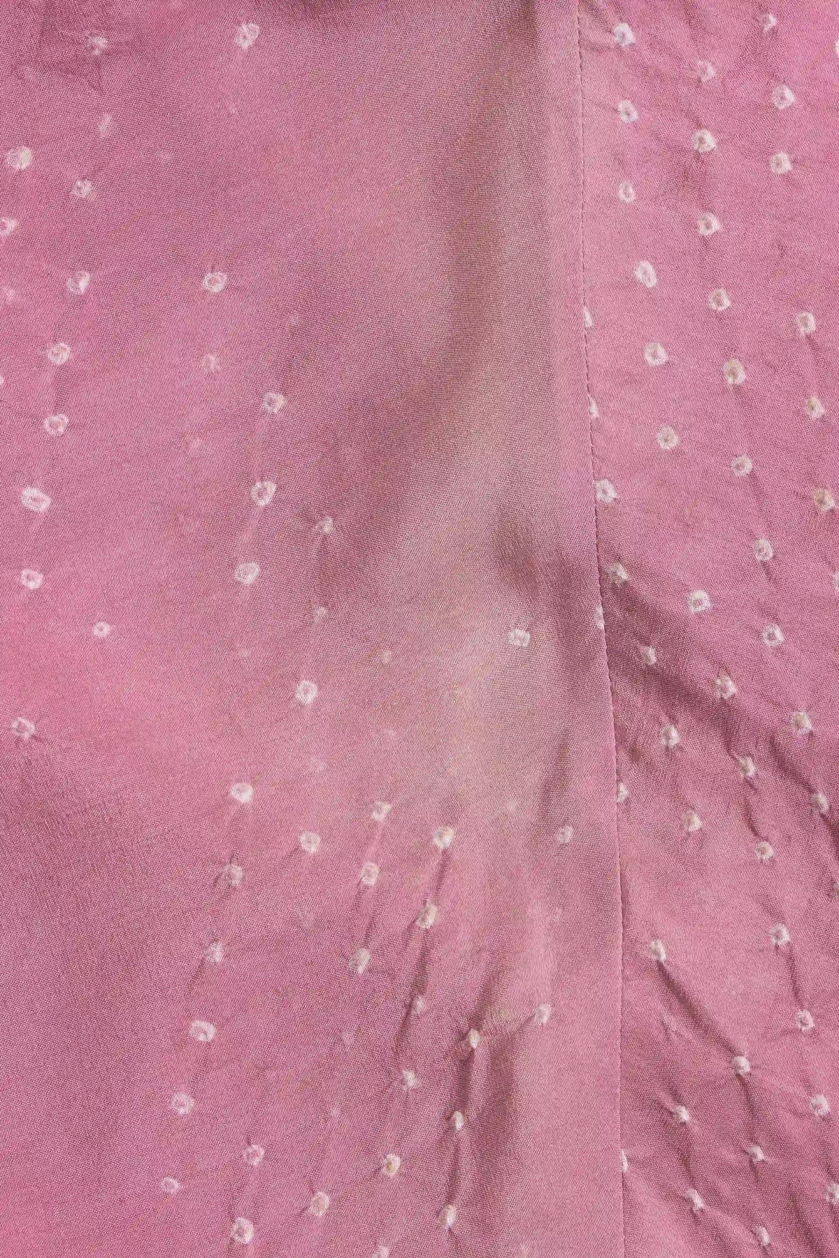 Fuchsia Pink Bandhani Shirt