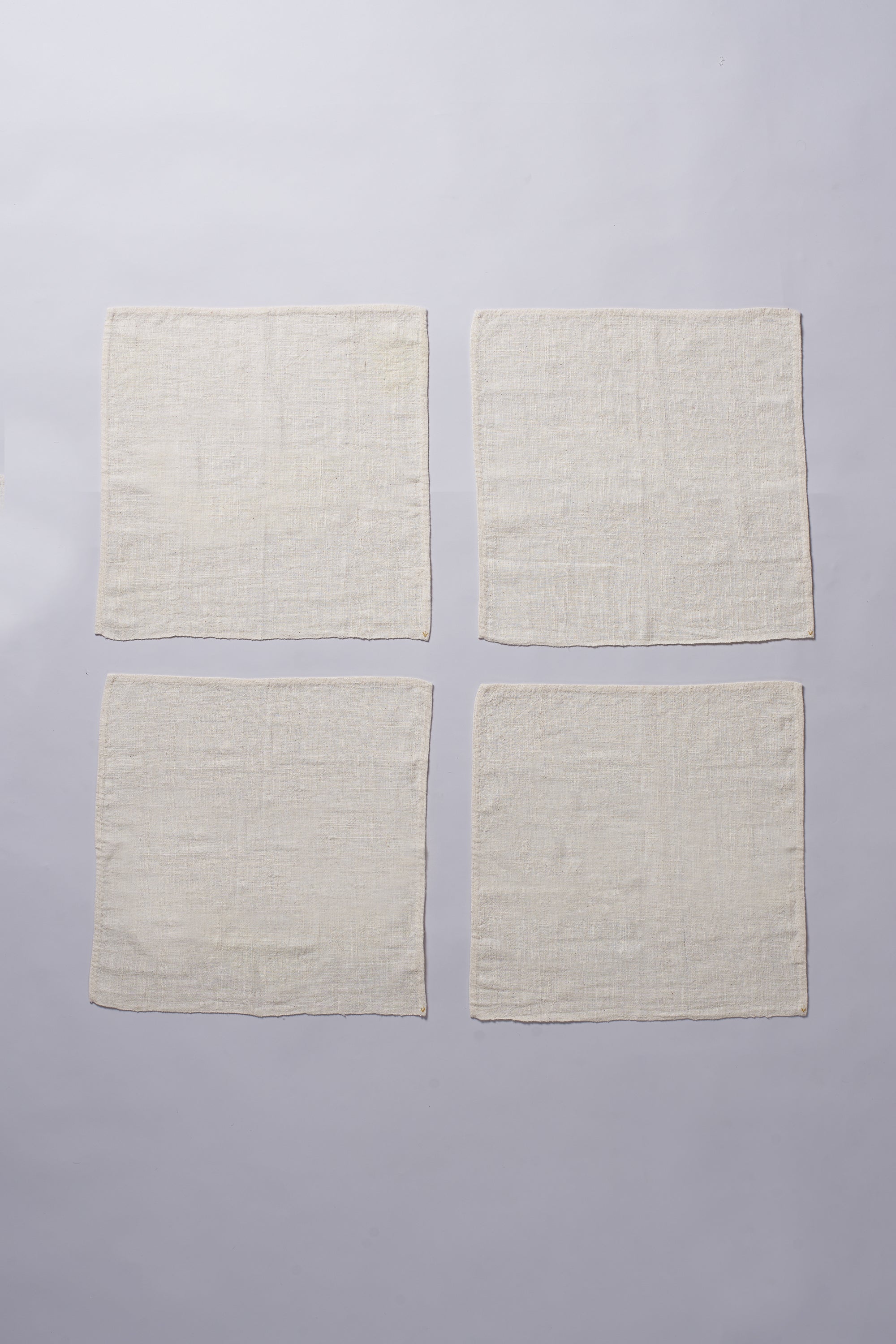 BASIC STRIPE SNAPKIN ORGANIC COTTON IN ECRU
