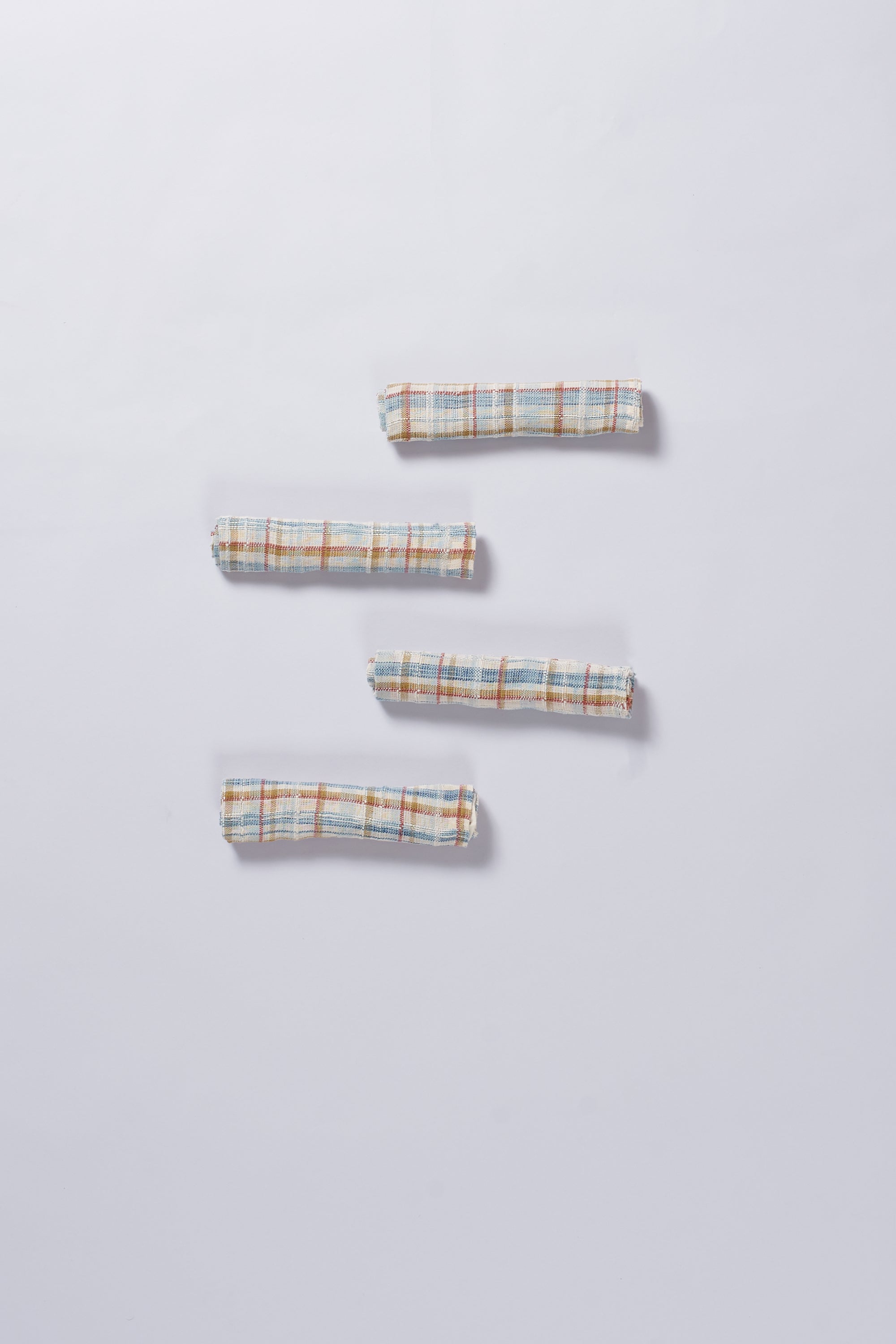 MULTI COLOR CHECKS SNAPKIN ORGANIC COTTON