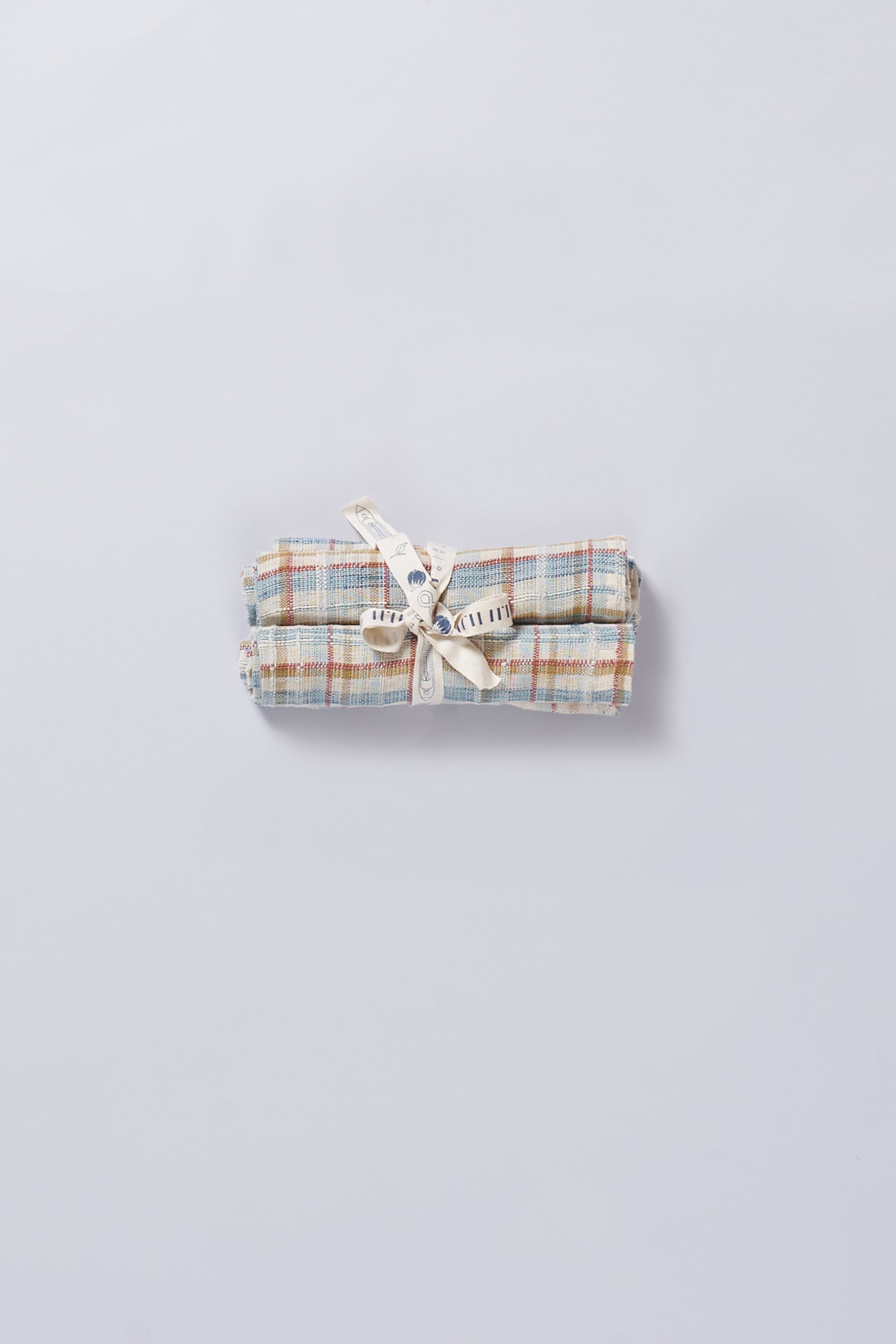 MULTI COLOR CHECKS SNAPKIN ORGANIC COTTON