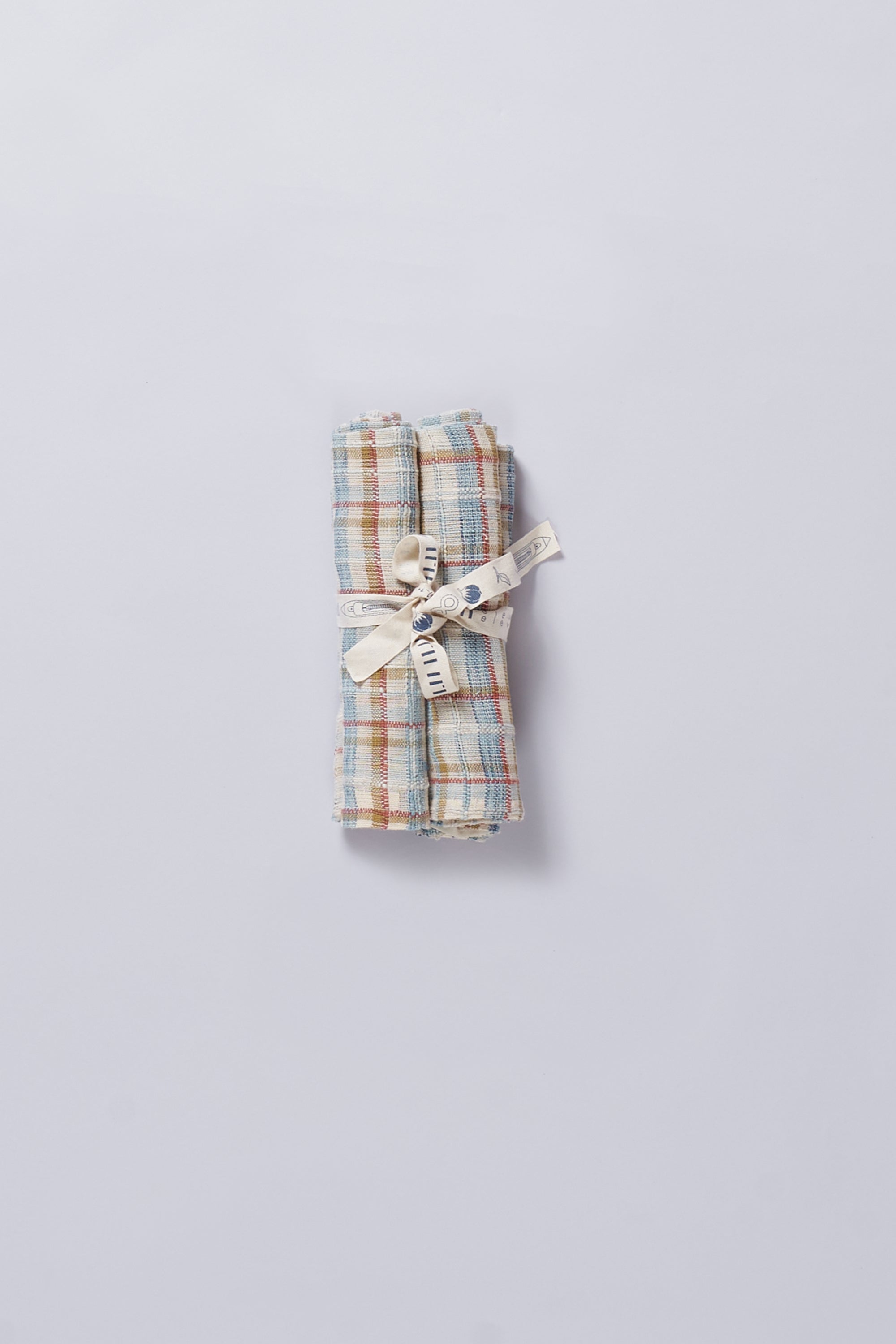 MULTI COLOR CHECKS SNAPKIN ORGANIC COTTON