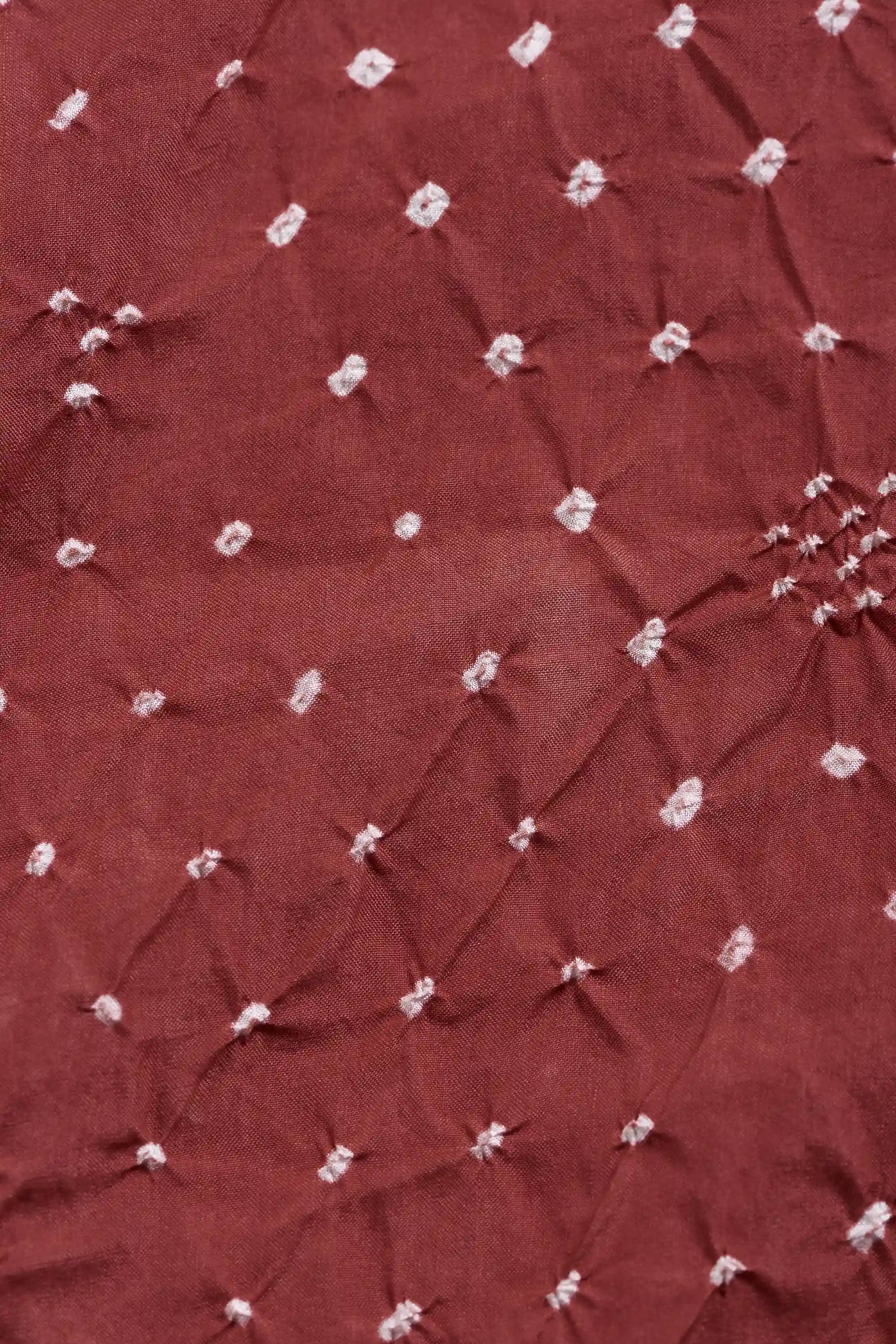 Silk Shawl in Red
