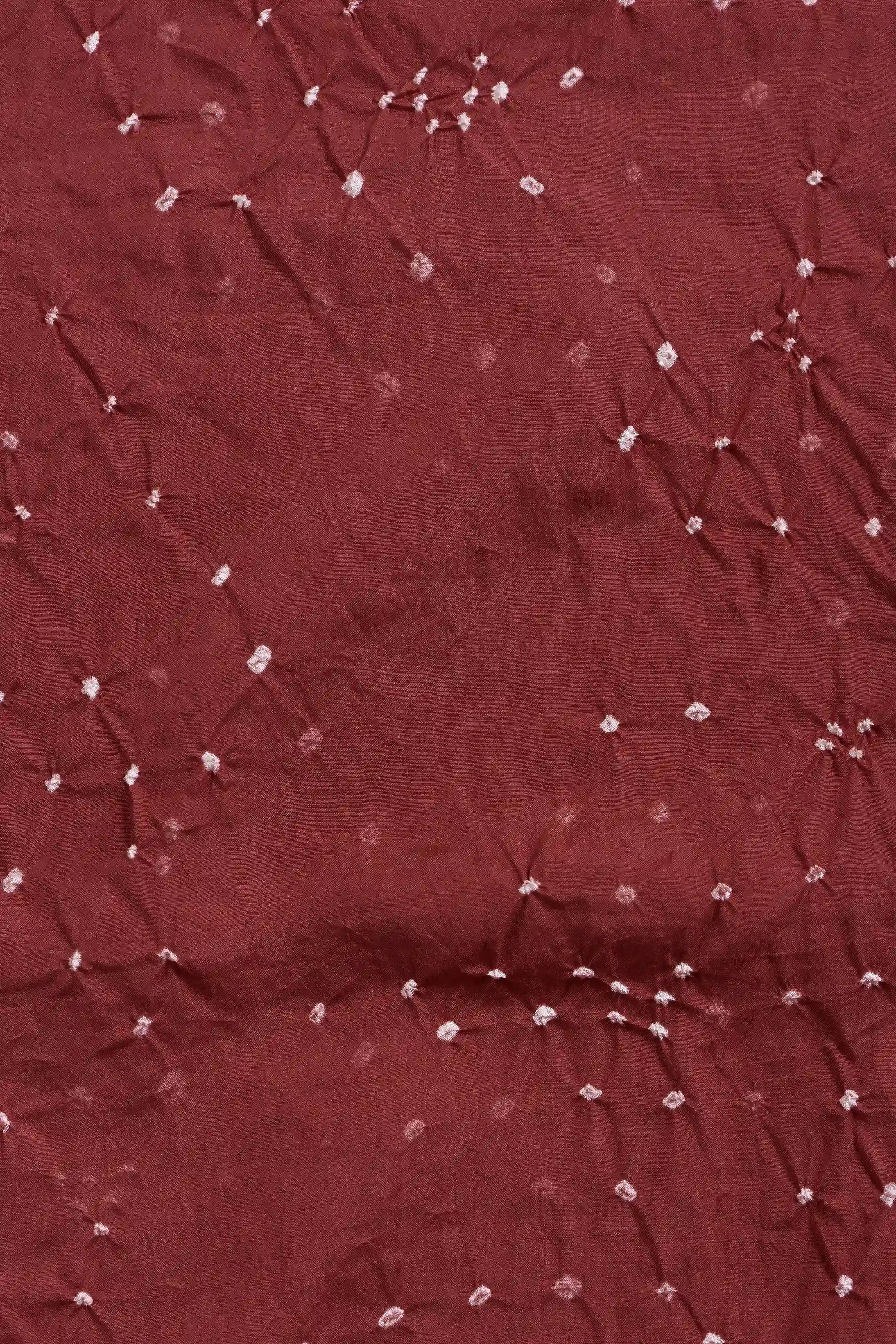 Silk Shawl in Red