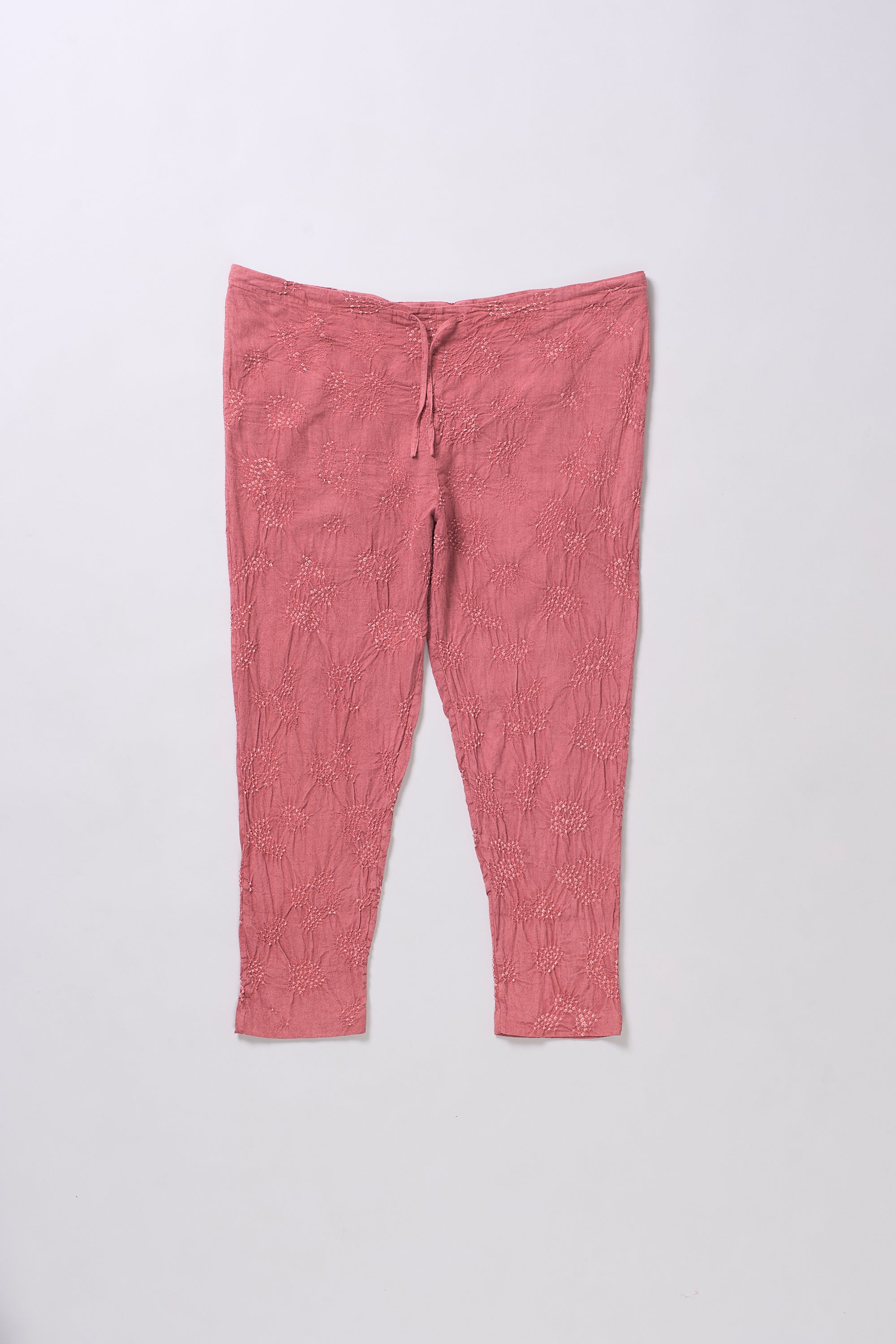 ROUGE PINK BANDHANI PANTS