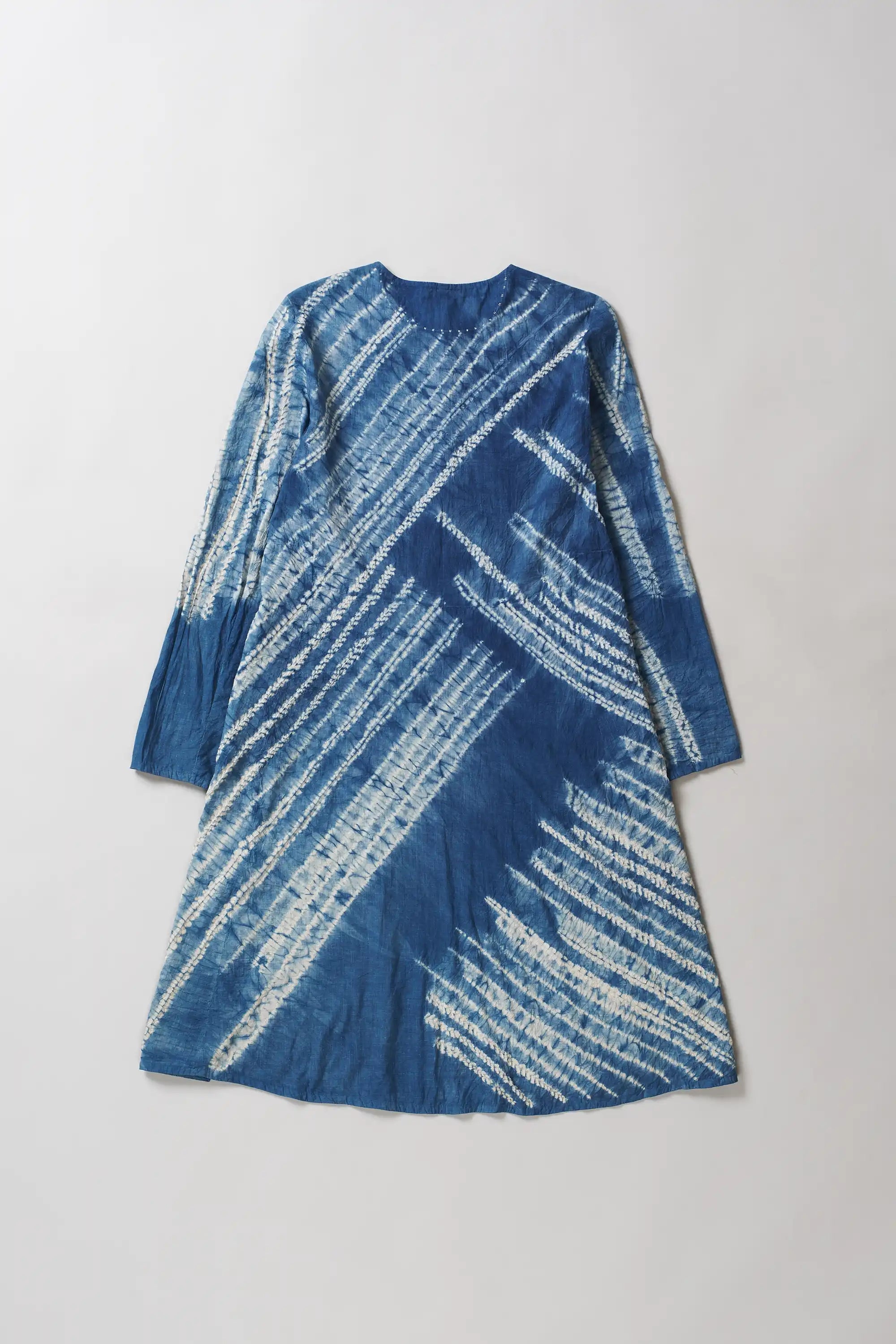 Fragile Dress with Shibori