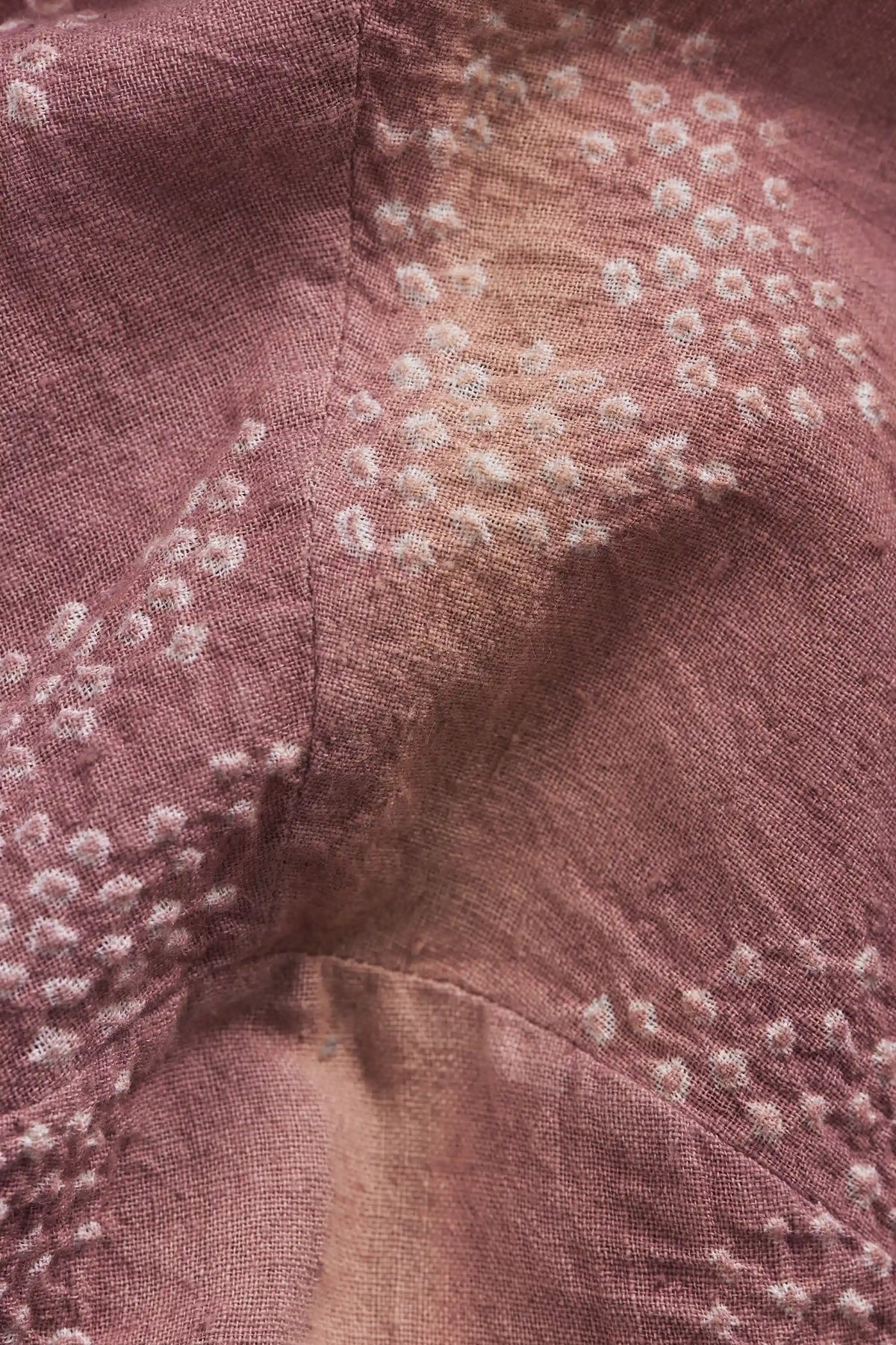 Flared Silk Bandhani Top