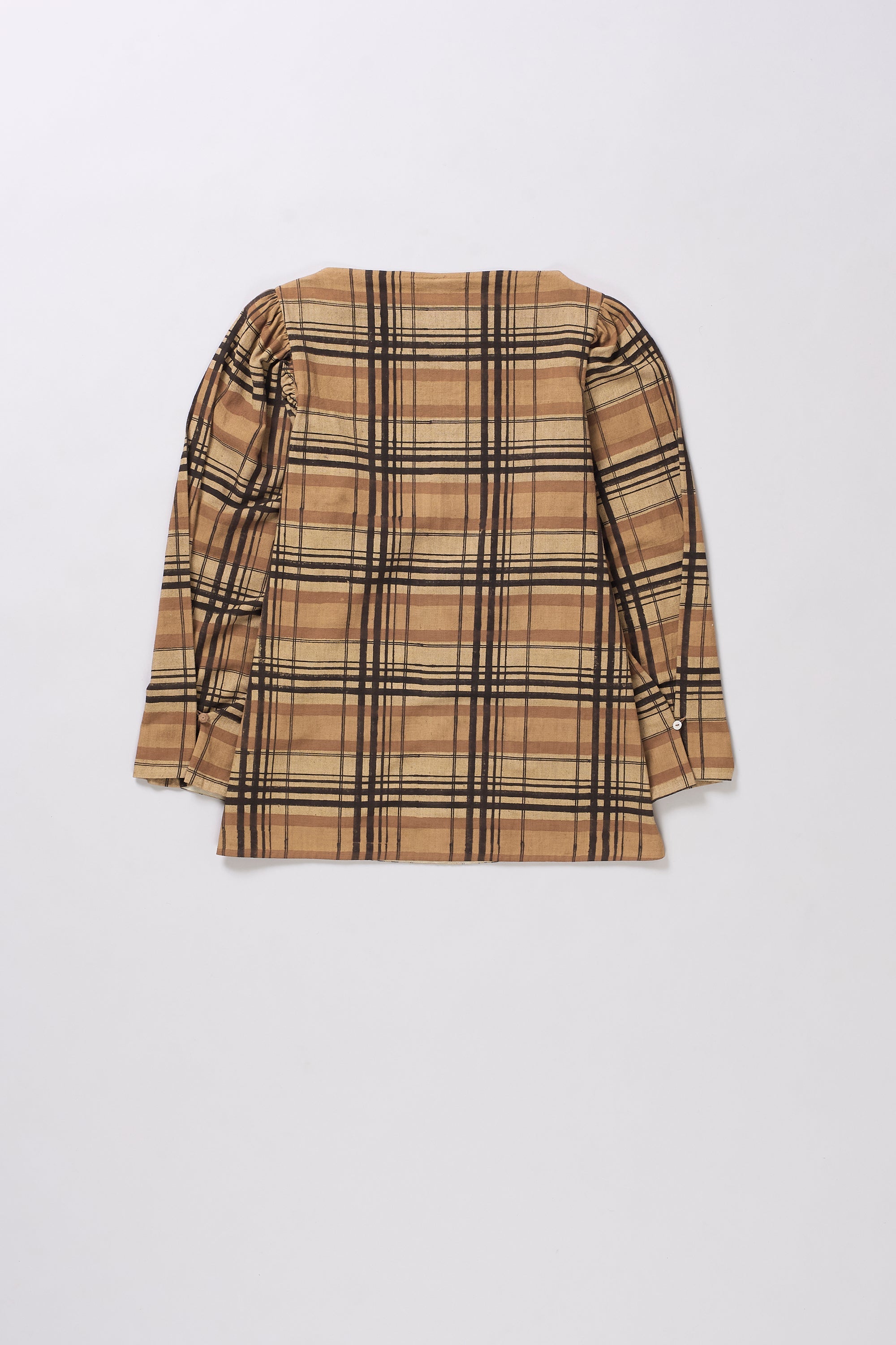 SMOCK BOAT NECK TOP