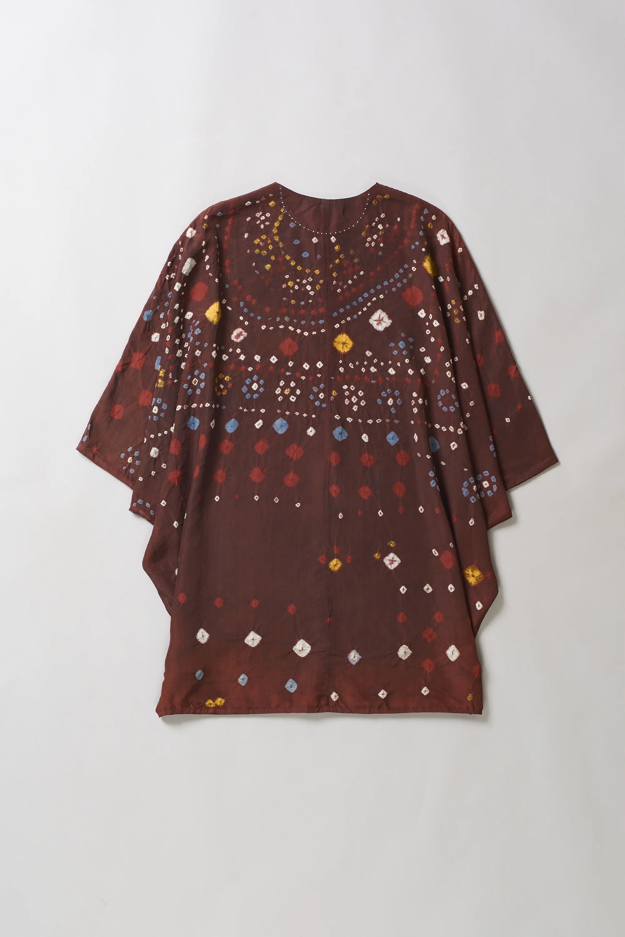 Madder Violet Bandhani Dress