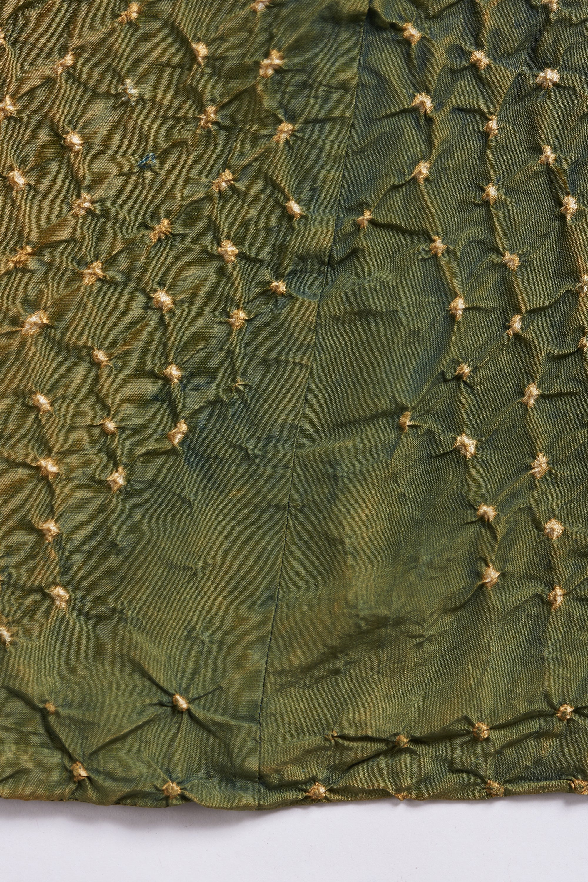 Close-up of green fabric