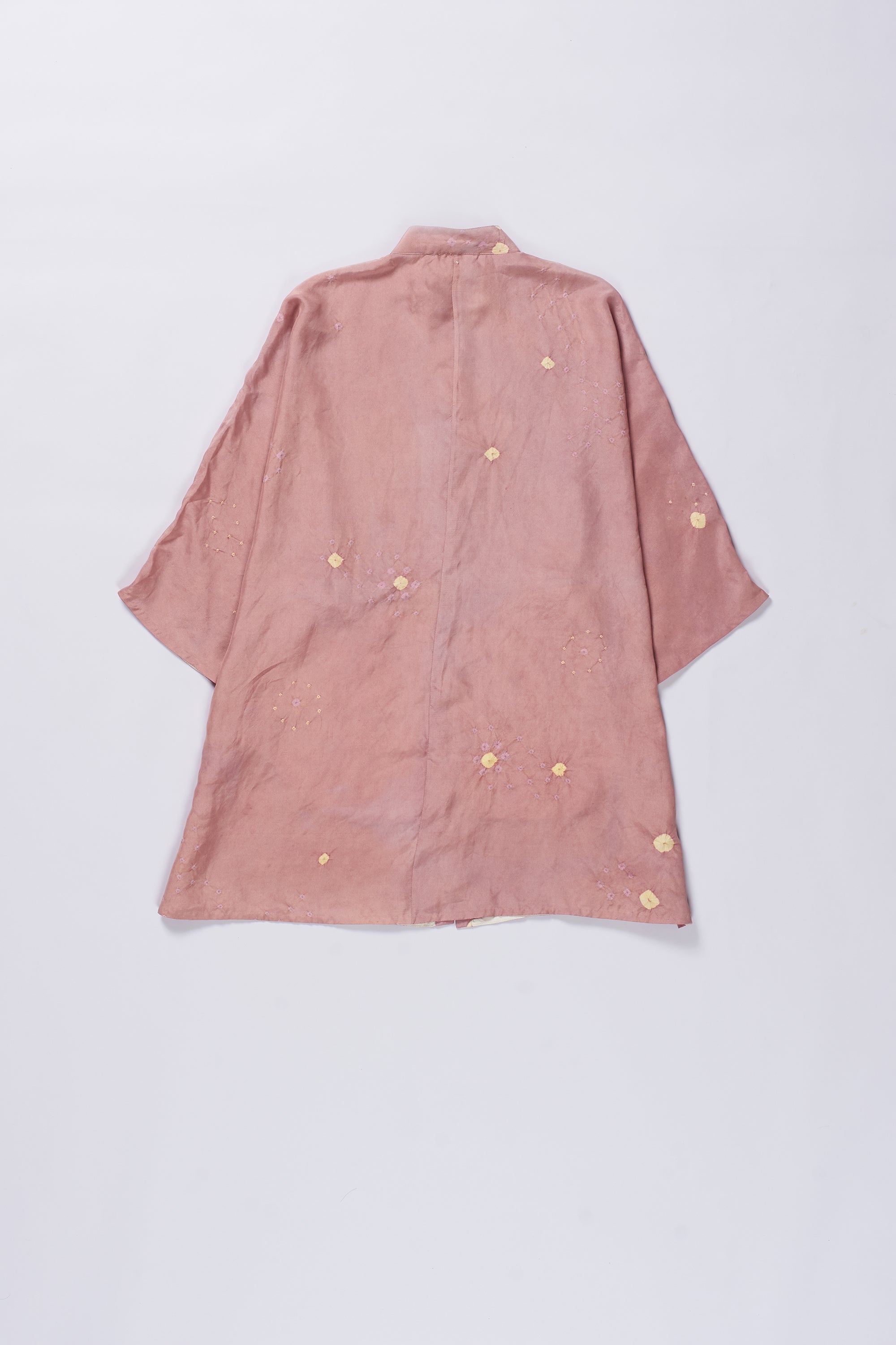 PEACH SILK BANDHANI UNISEX SHIRT