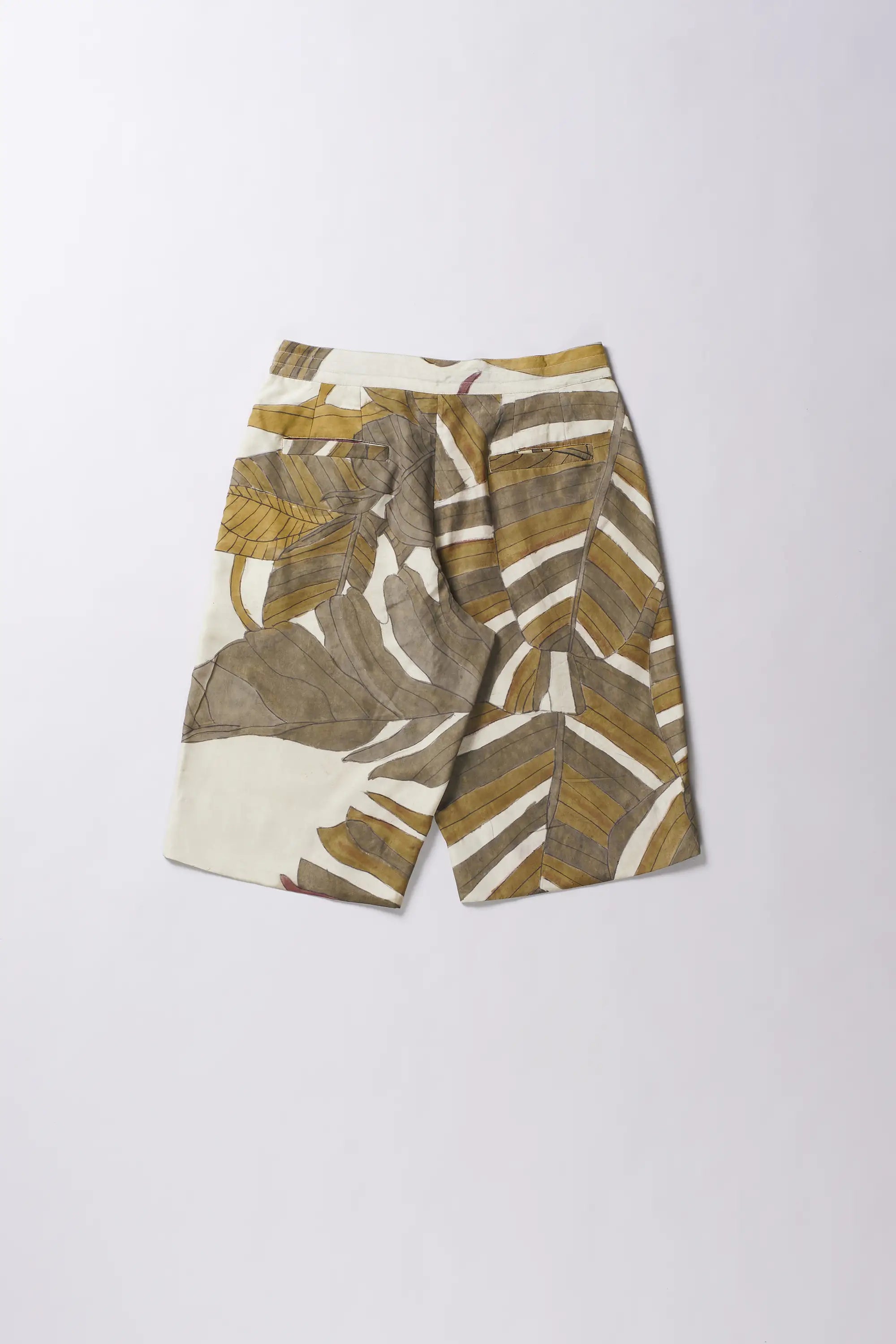 Tros silk handpainted pants